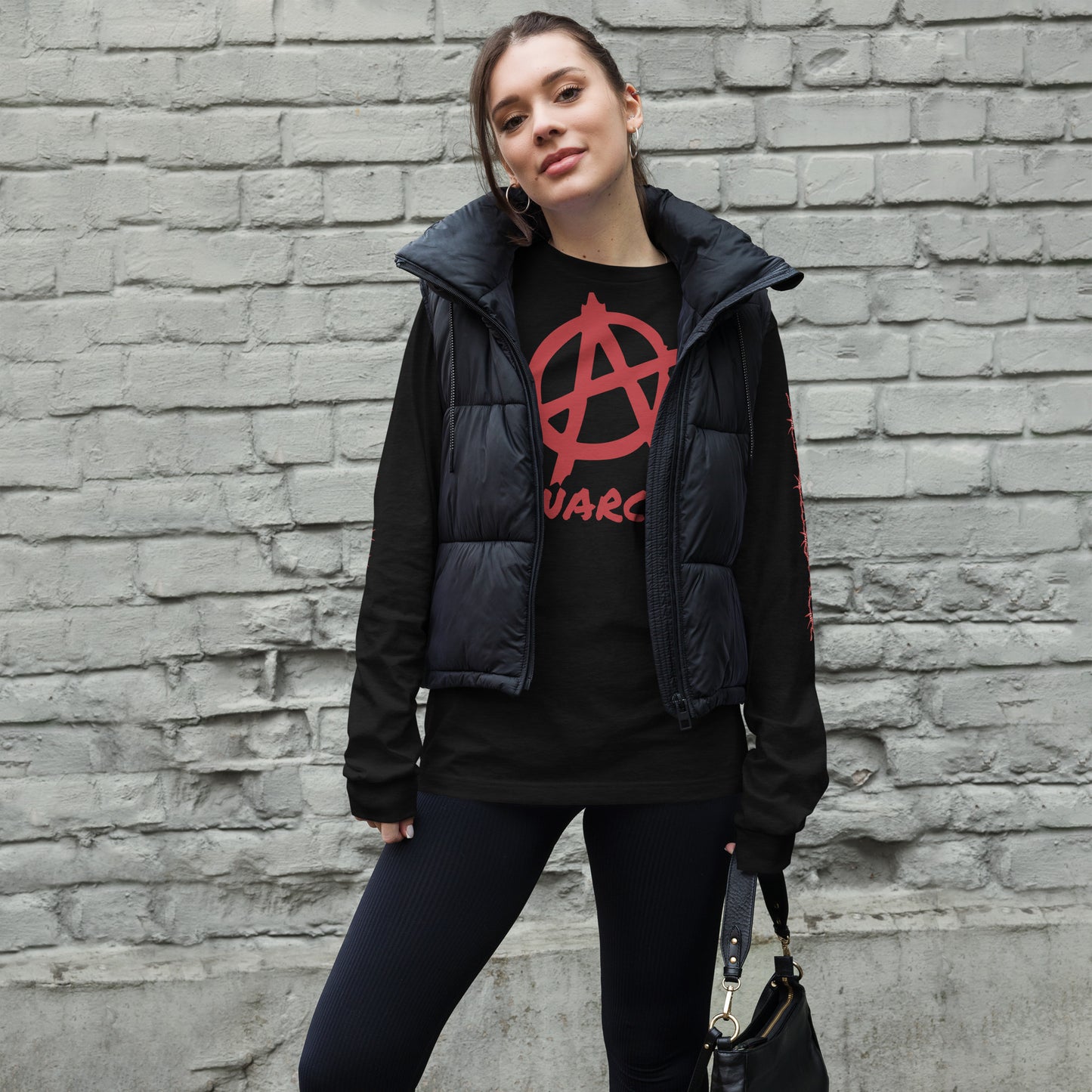 ANARCHY UNISEX LONG SLEEVE TEE