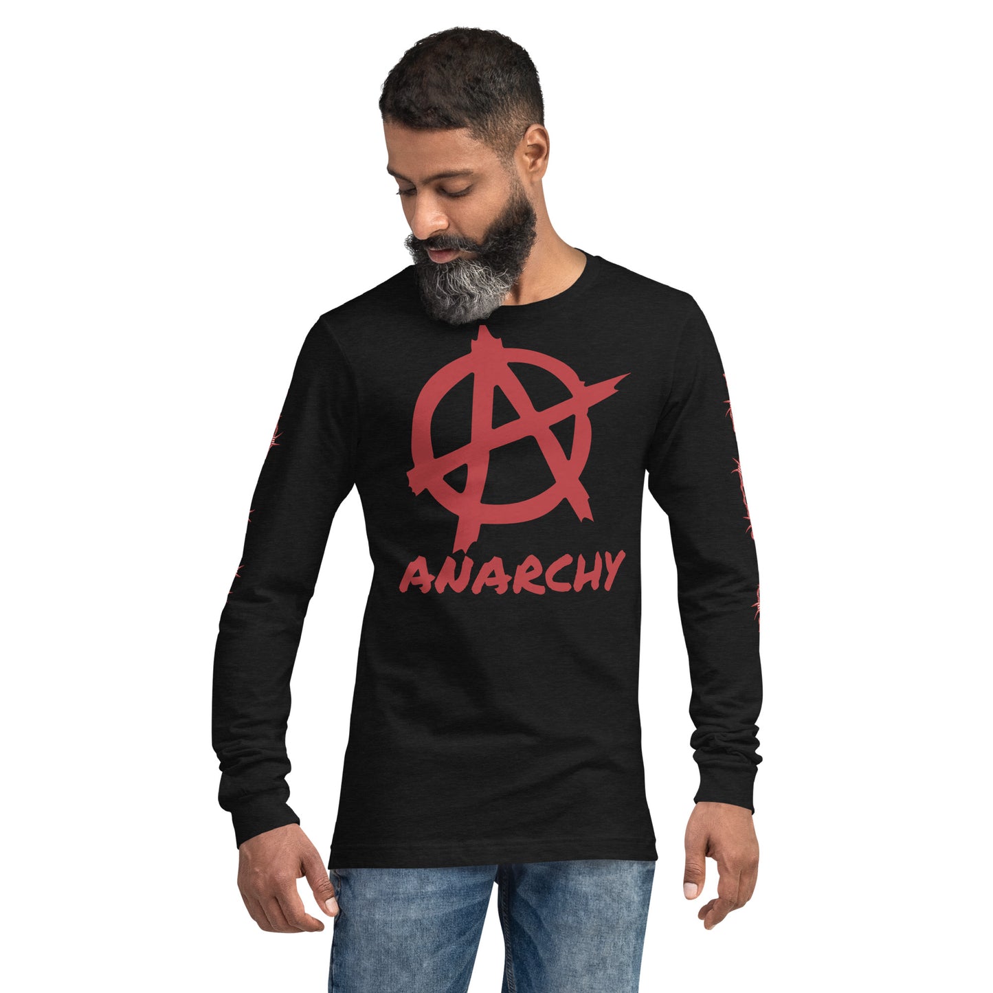 ANARCHY UNISEX LONG SLEEVE TEE