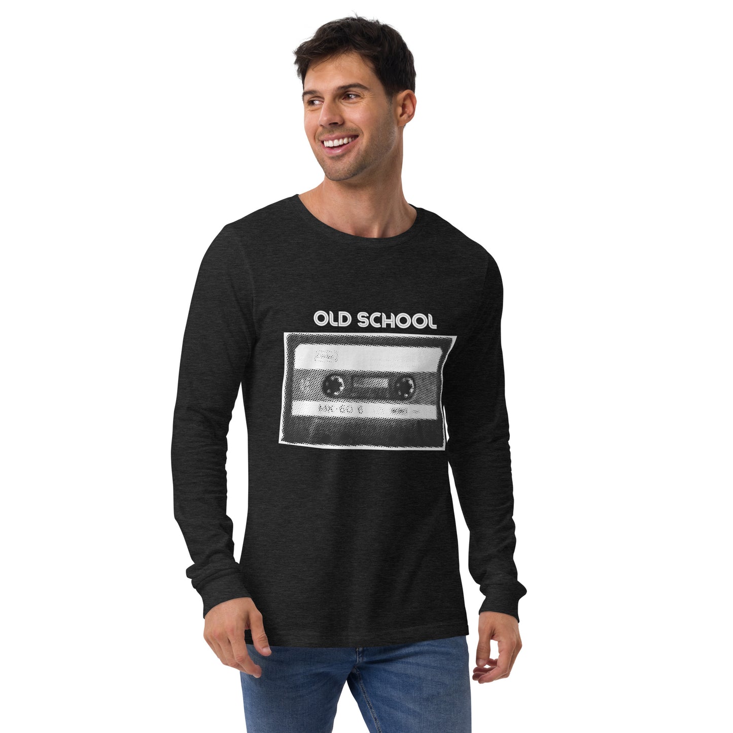 OLD SCHOOL LONG SLEEVE TEE