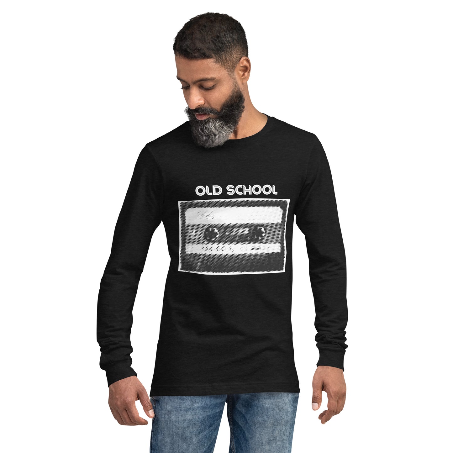 OLD SCHOOL LONG SLEEVE TEE