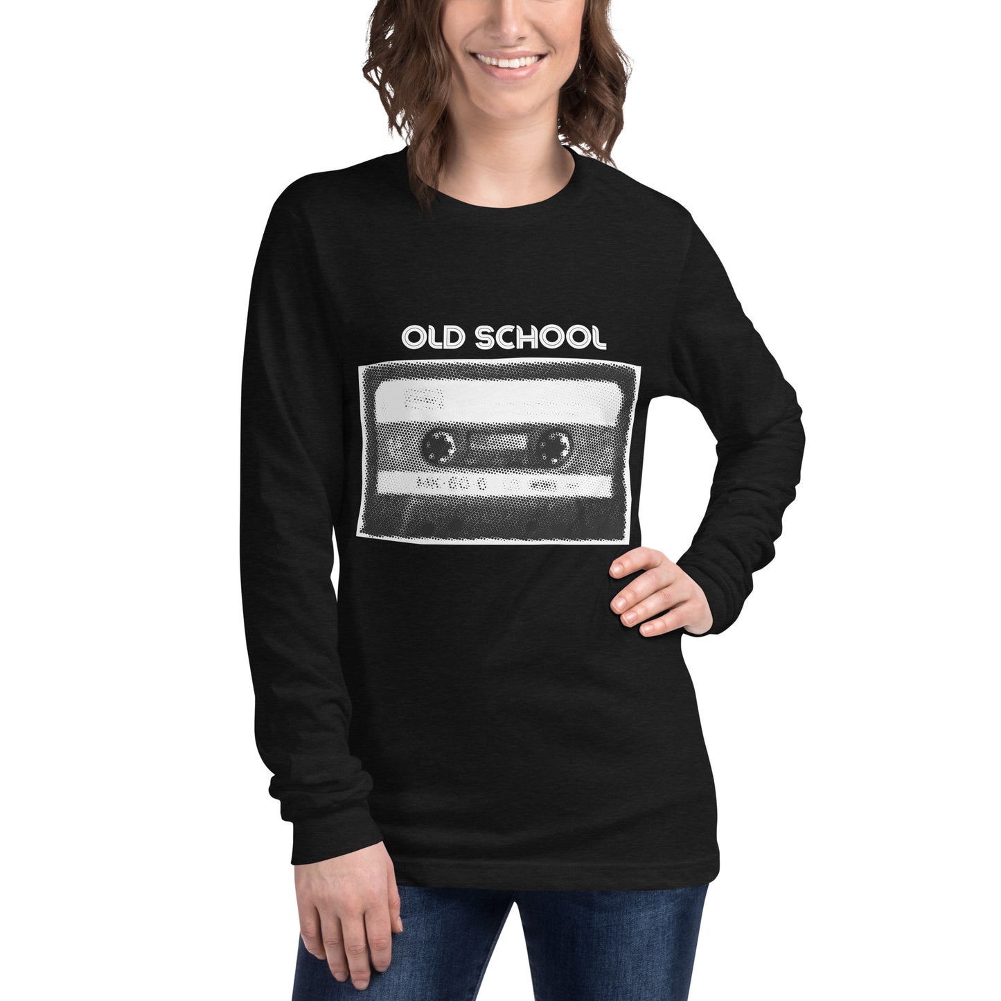 OLD SCHOOL LONG SLEEVE TEE
