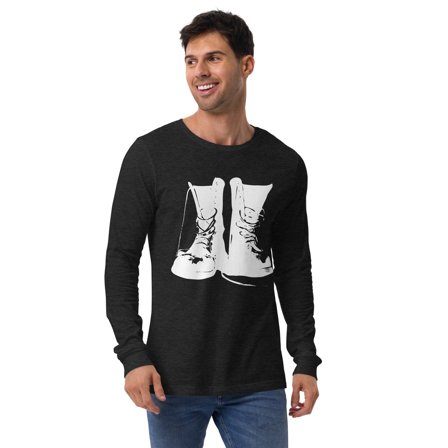 COMBAT BOOTS UNISEX LONG SLEEVE TEE
