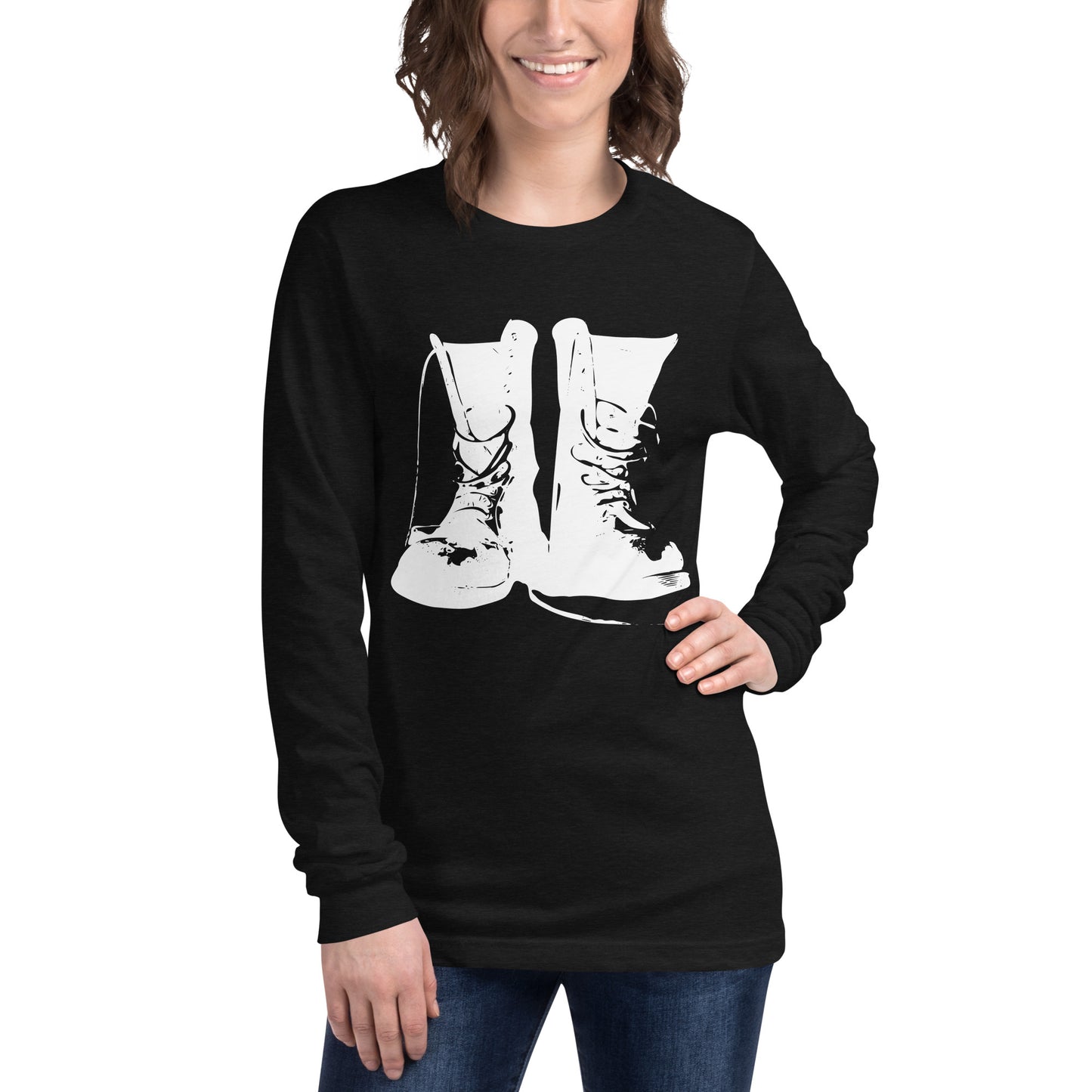 COMBAT BOOTS UNISEX LONG SLEEVE TEE