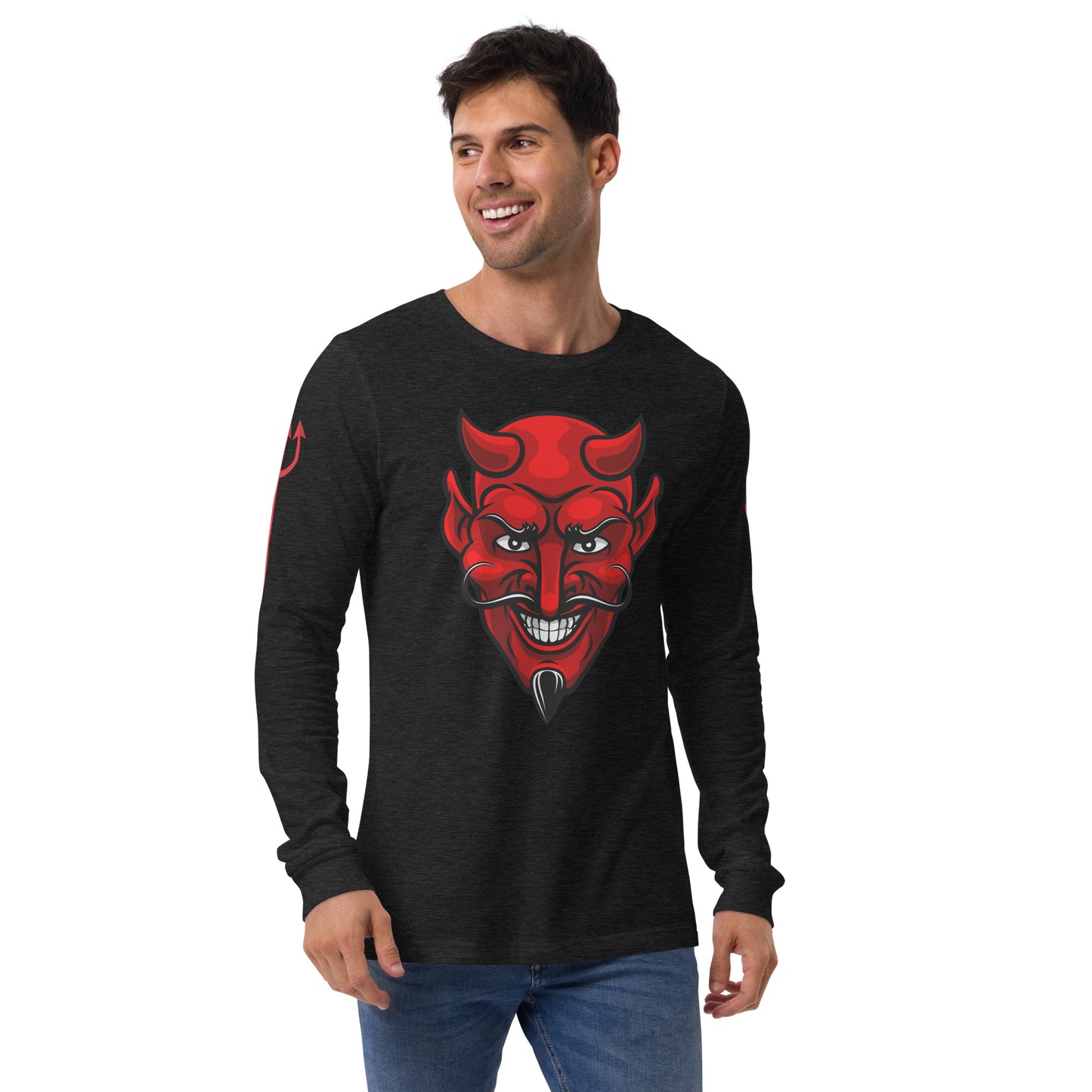 RED DEVIL UNISEX LONG SLEEVE TEE