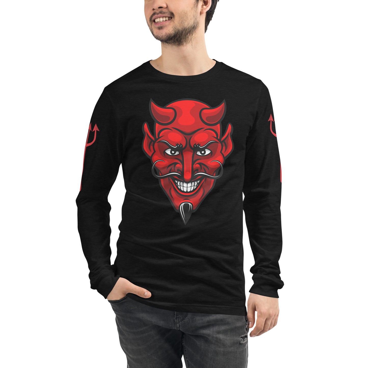 RED DEVIL UNISEX LONG SLEEVE TEE