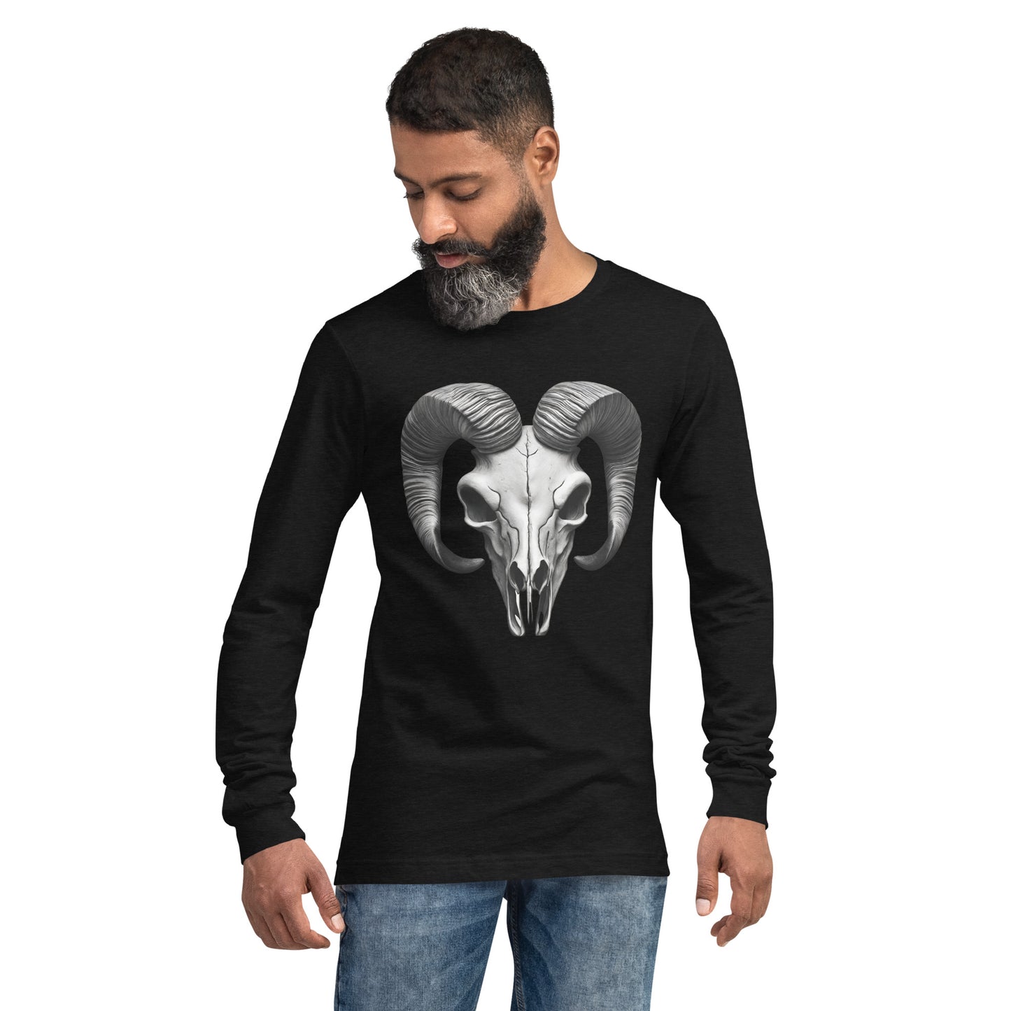 RAM SKULL UNISEX LONG SLEEVE TEE
