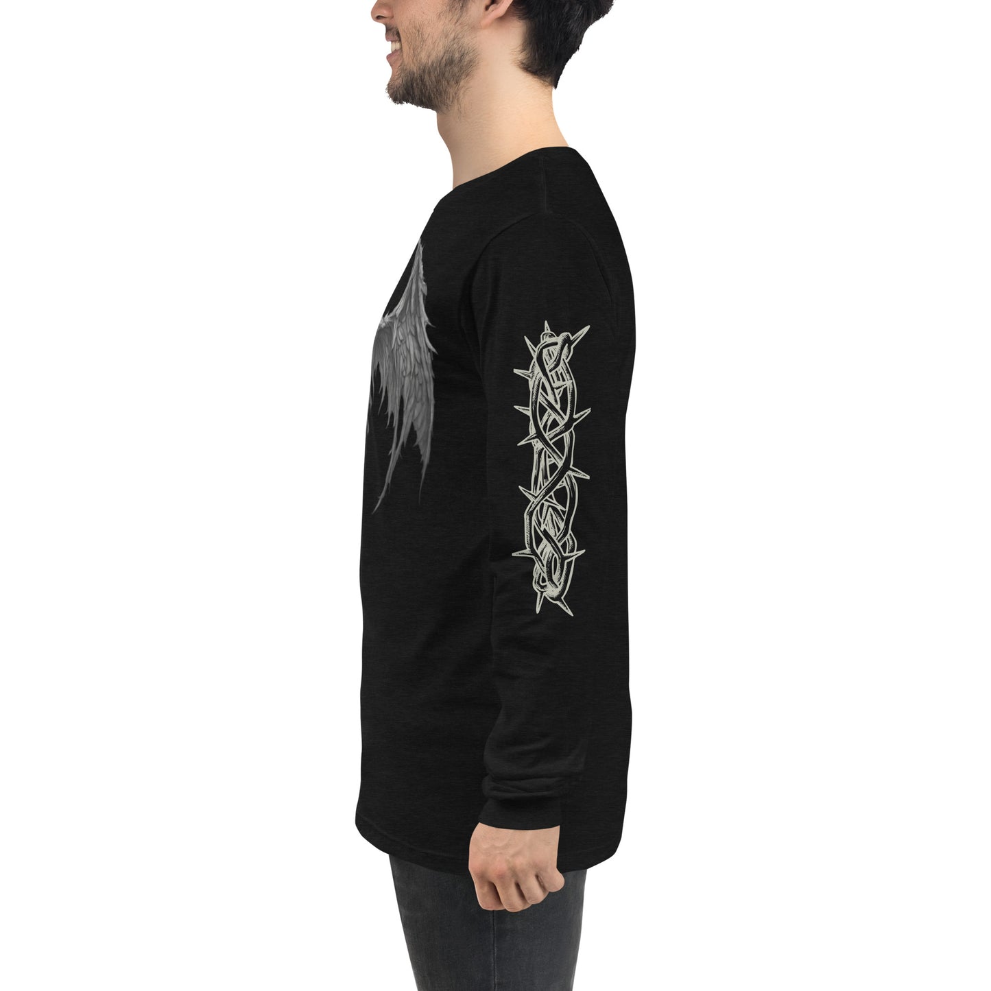 WINGED DEMON UNISEX LONG SLEEVE TEE