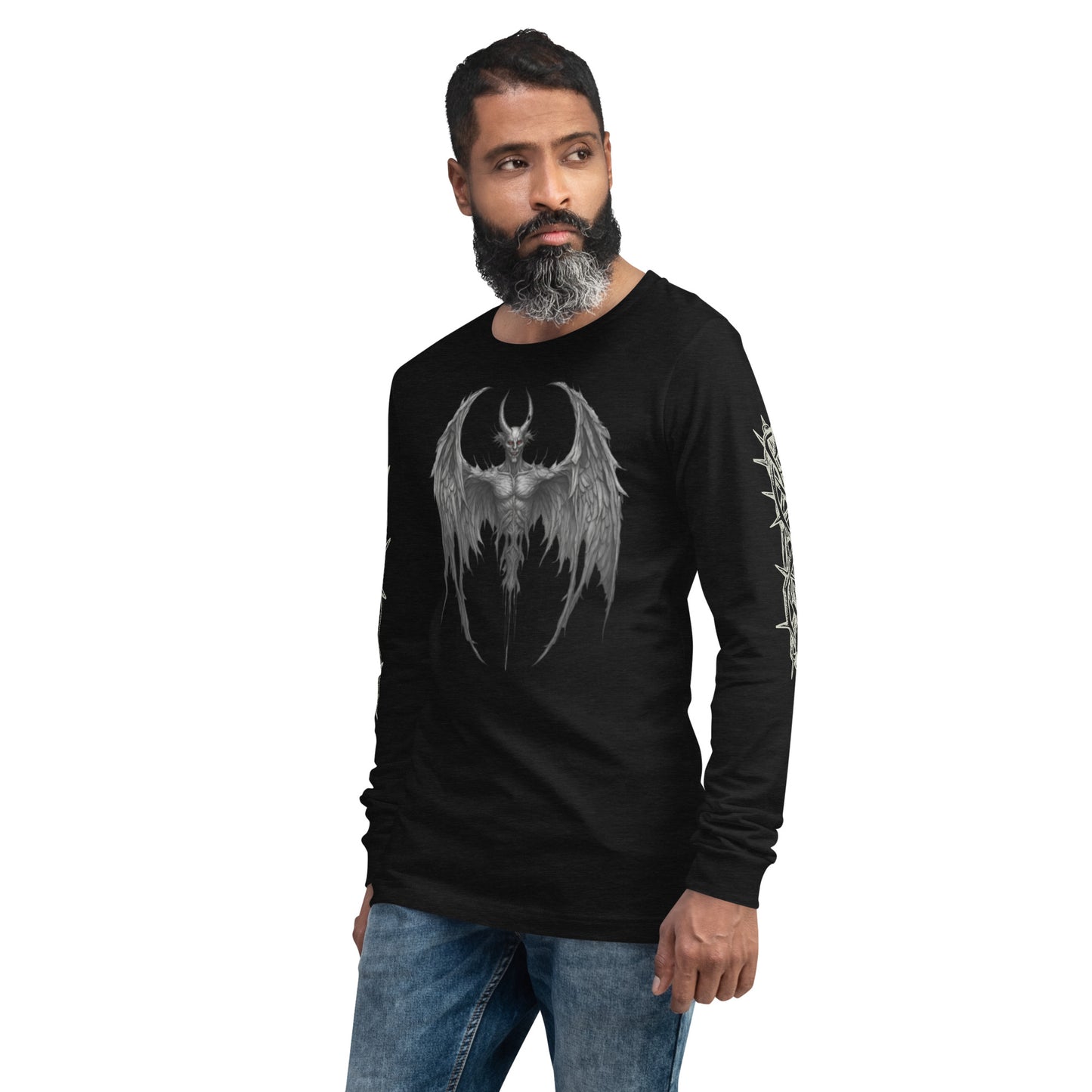 WINGED DEMON UNISEX LONG SLEEVE TEE