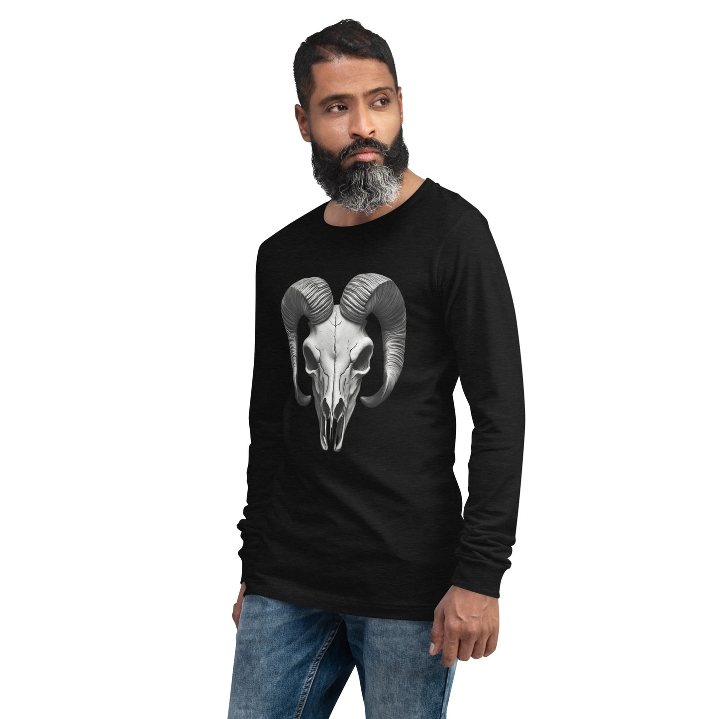RAM SKULL UNISEX LONG SLEEVE TEE