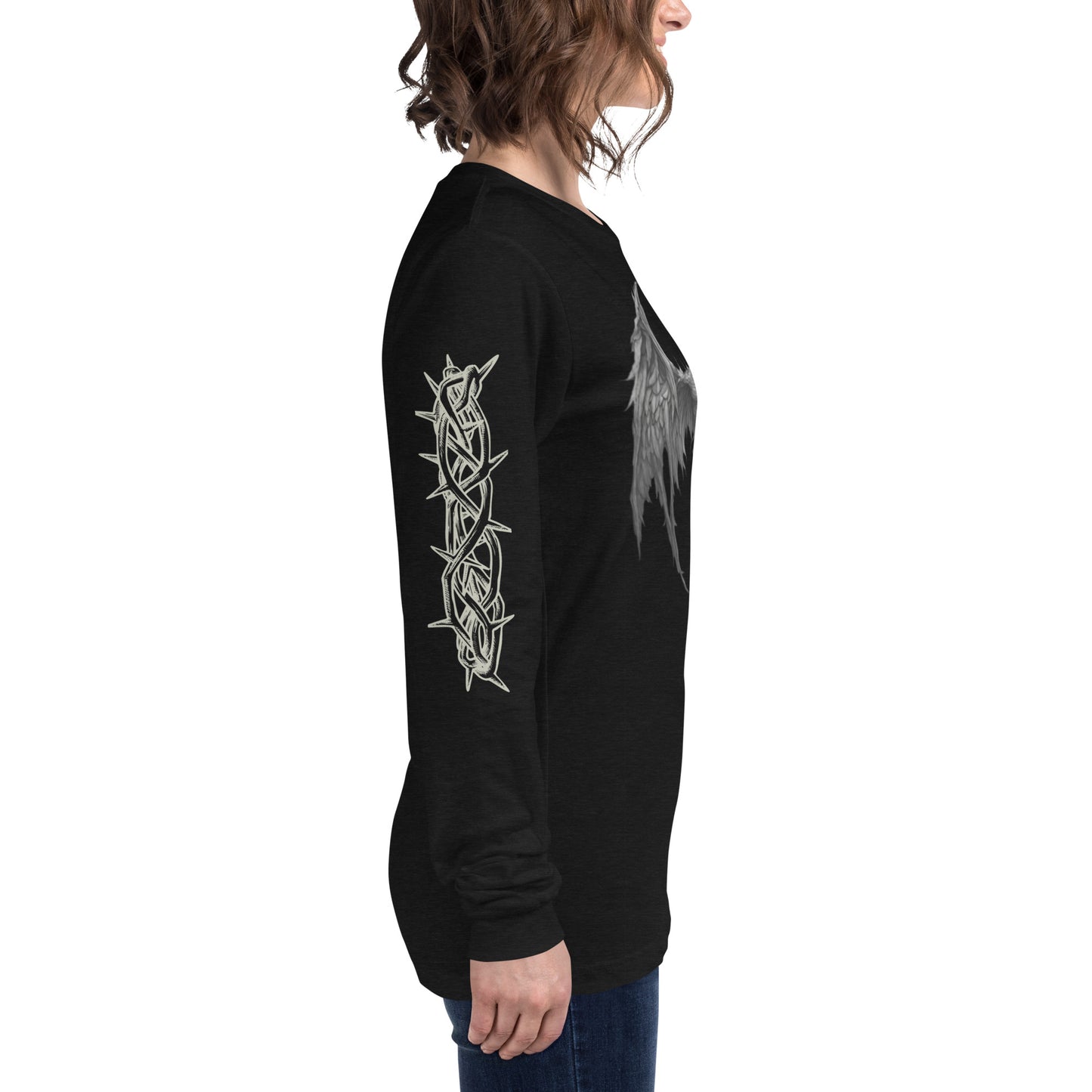 WINGED DEMON UNISEX LONG SLEEVE TEE