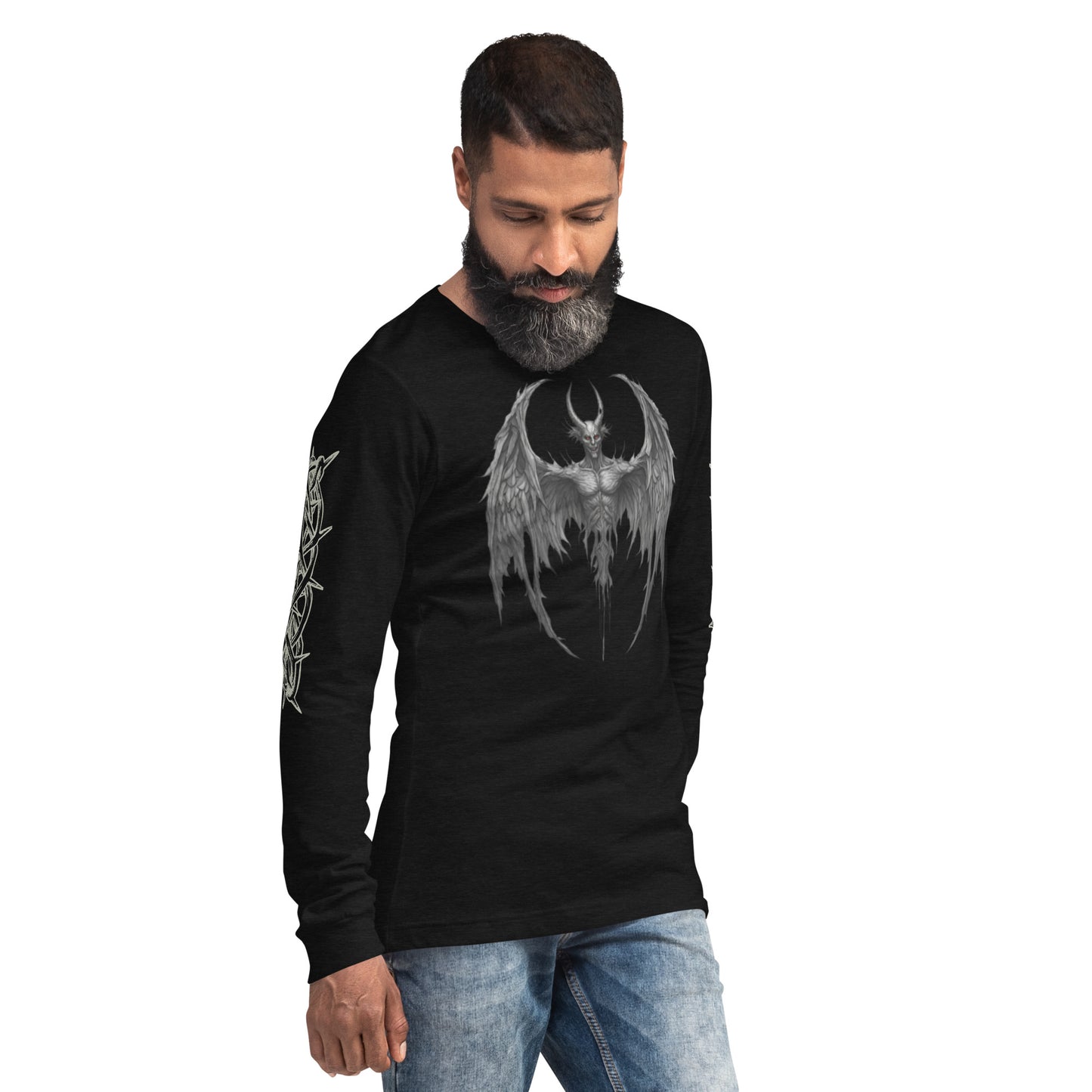WINGED DEMON UNISEX LONG SLEEVE TEE