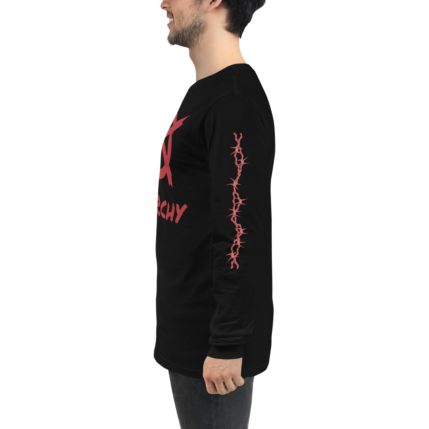 ANARCHY UNISEX LONG SLEEVE TEE