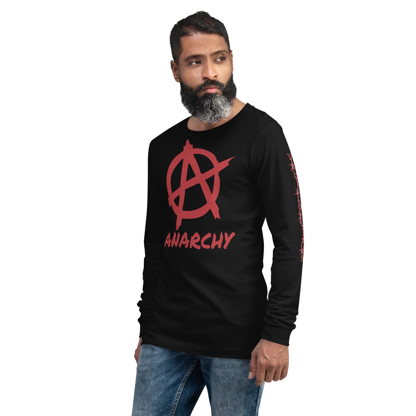 ANARCHY UNISEX LONG SLEEVE TEE