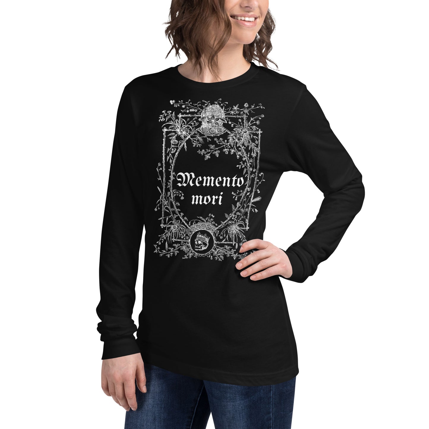 MEMENTO MORI UNISEX LONG SLEEVE TEE
