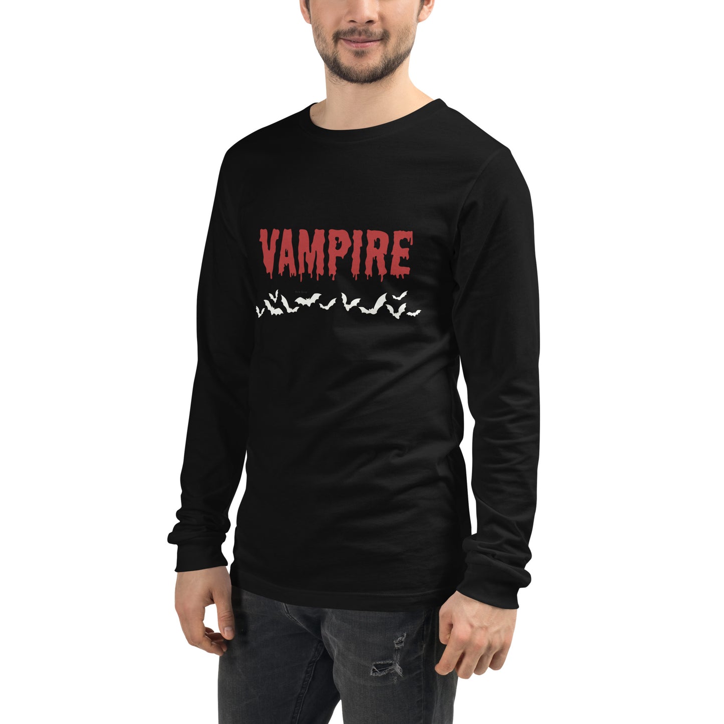 VAMPIRE (RED) UNISEX LONG SLEEVE TEE