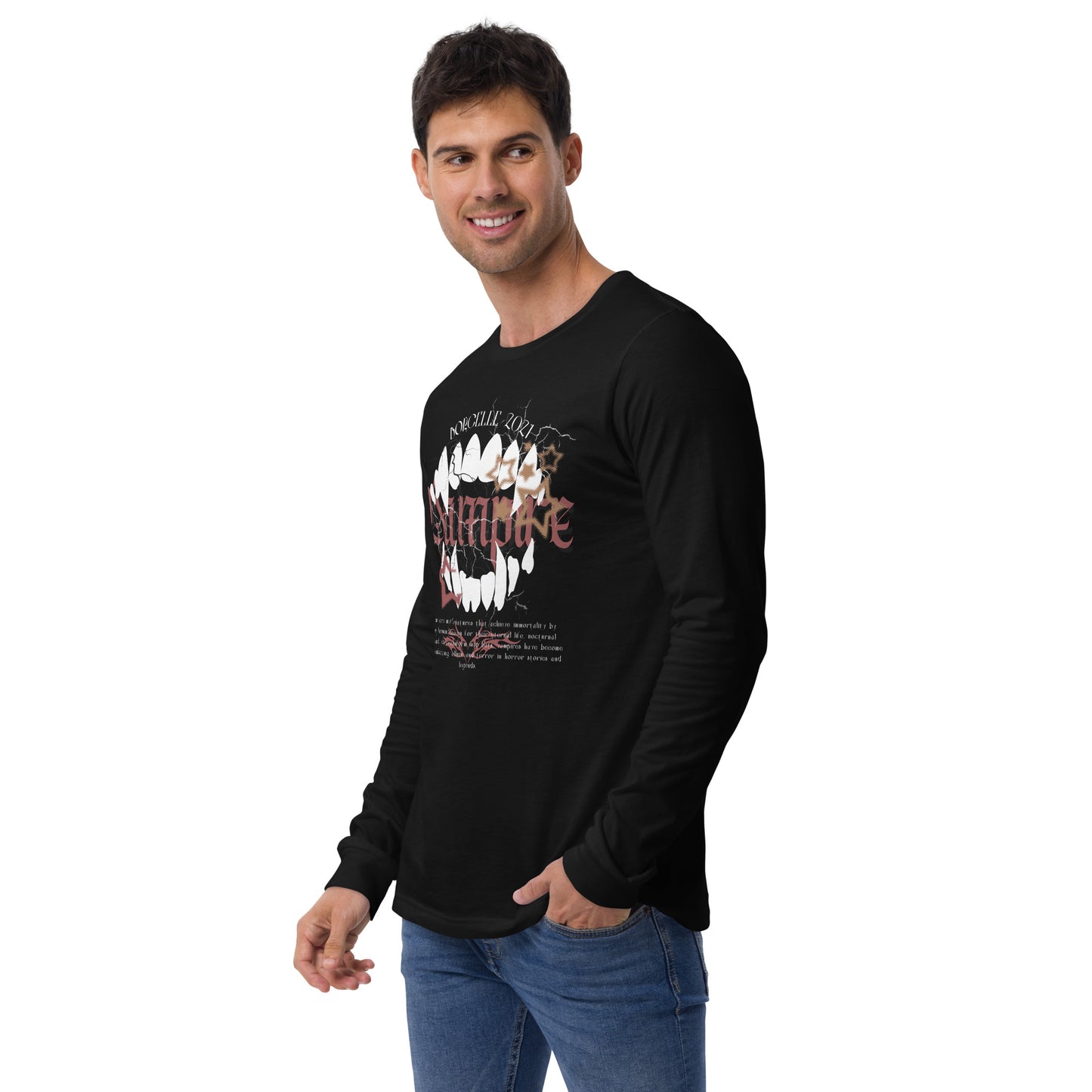 VAMPIRE BOCELLE UNISEX LONG SLEEVE TEE