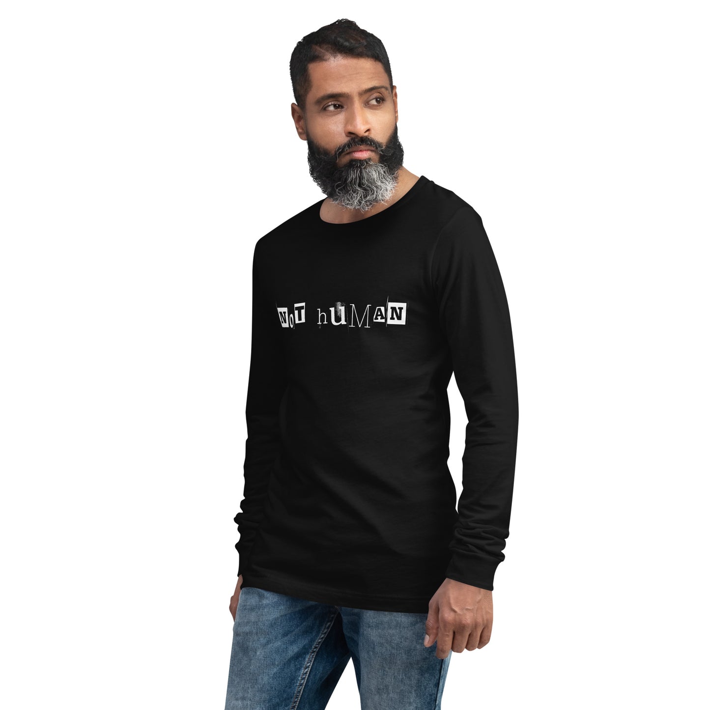 NOT HUMAN UNISEX LONG SLEEVE TEE