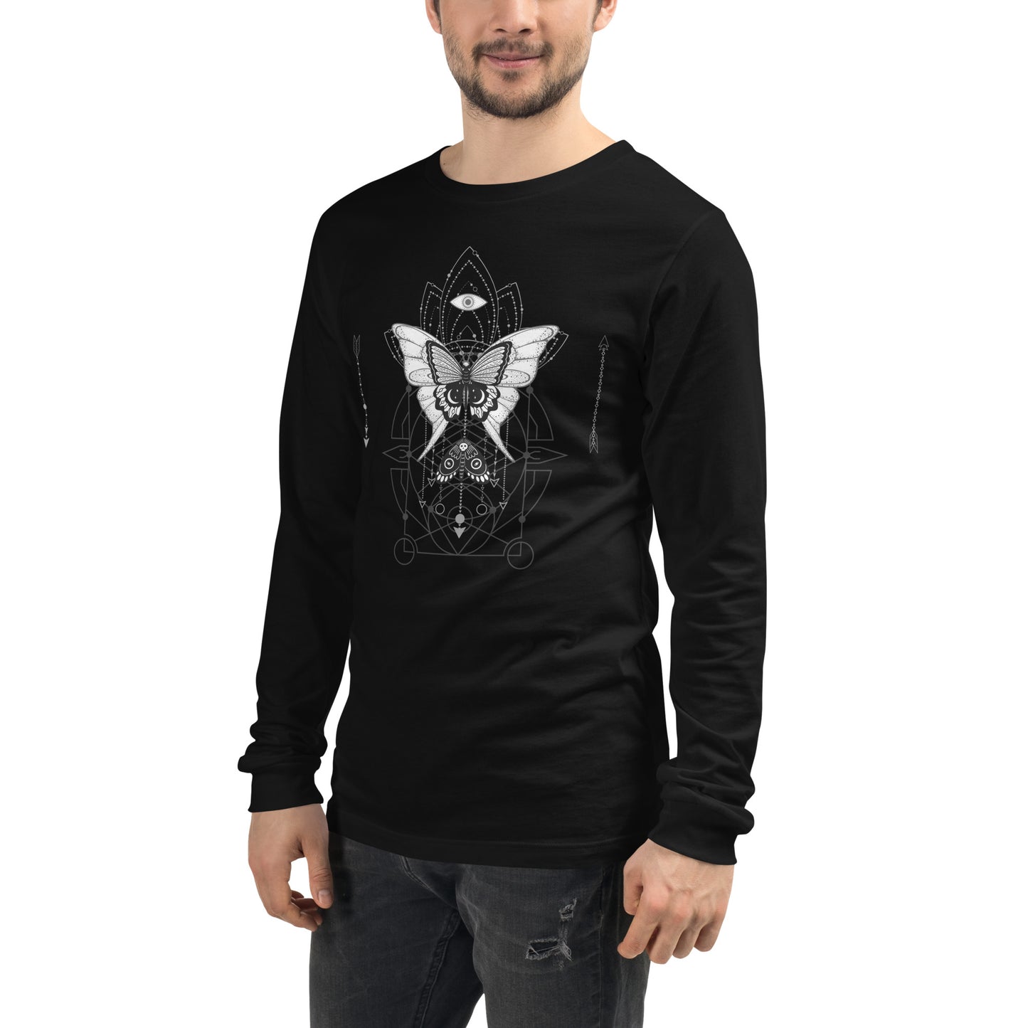 MOTH UNISEX LONG SLEEVE TEE