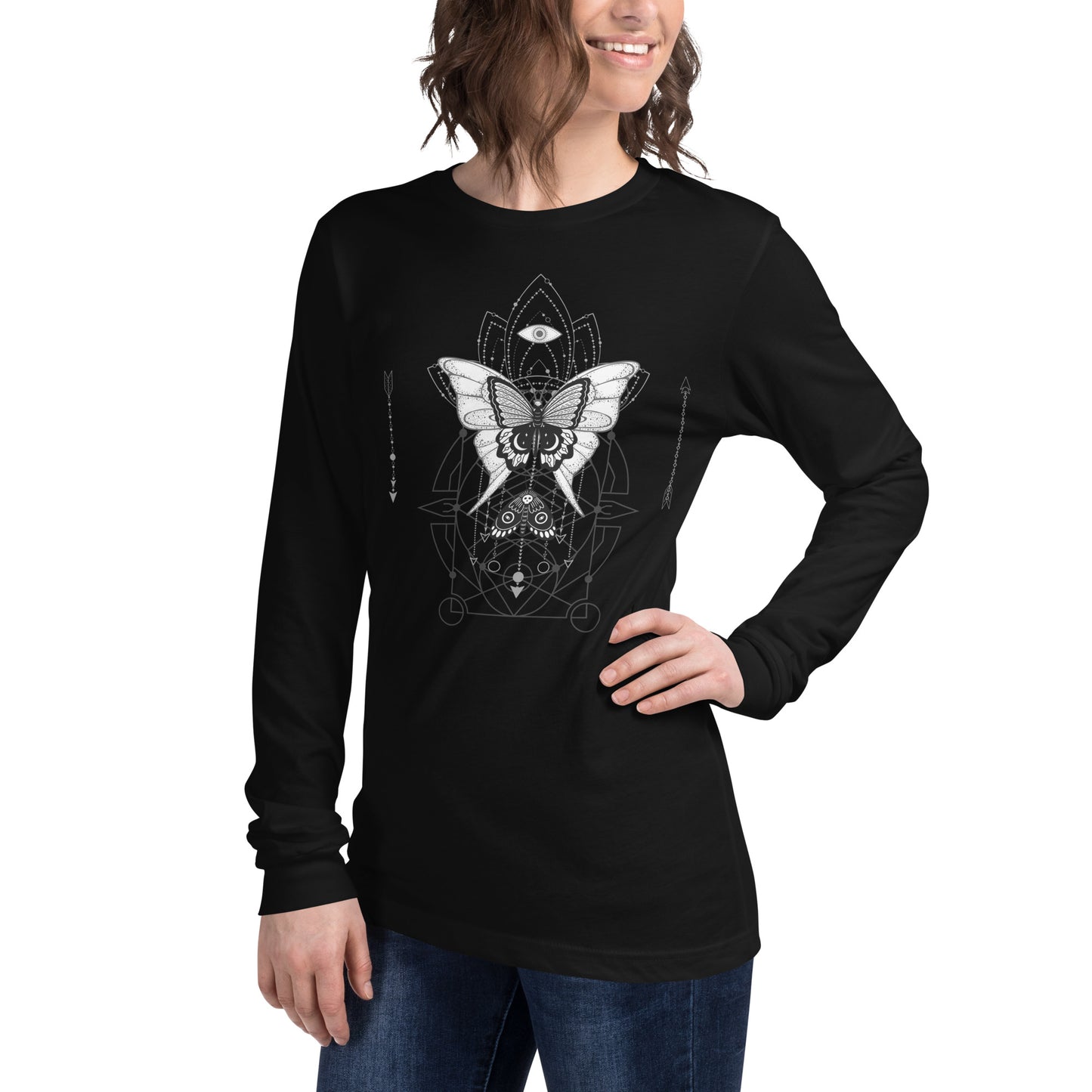 MOTH UNISEX LONG SLEEVE TEE