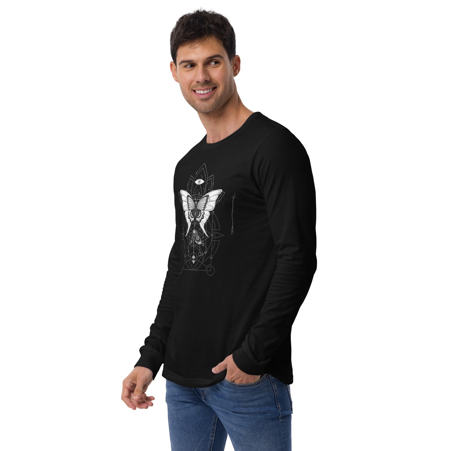 MOTH UNISEX LONG SLEEVE TEE