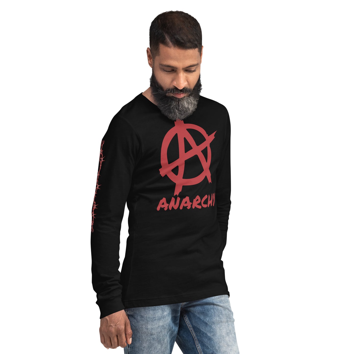 ANARCHY UNISEX LONG SLEEVE TEE