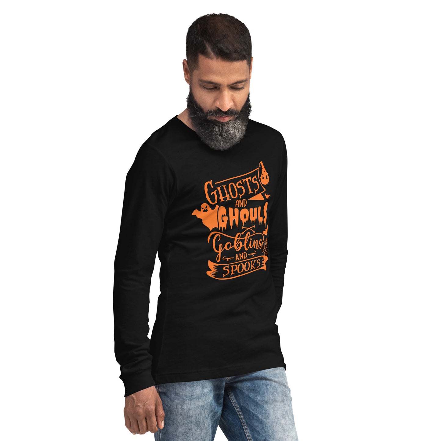 GHOSTS & GHOULS UNISEX LONG SLEEVE TEE
