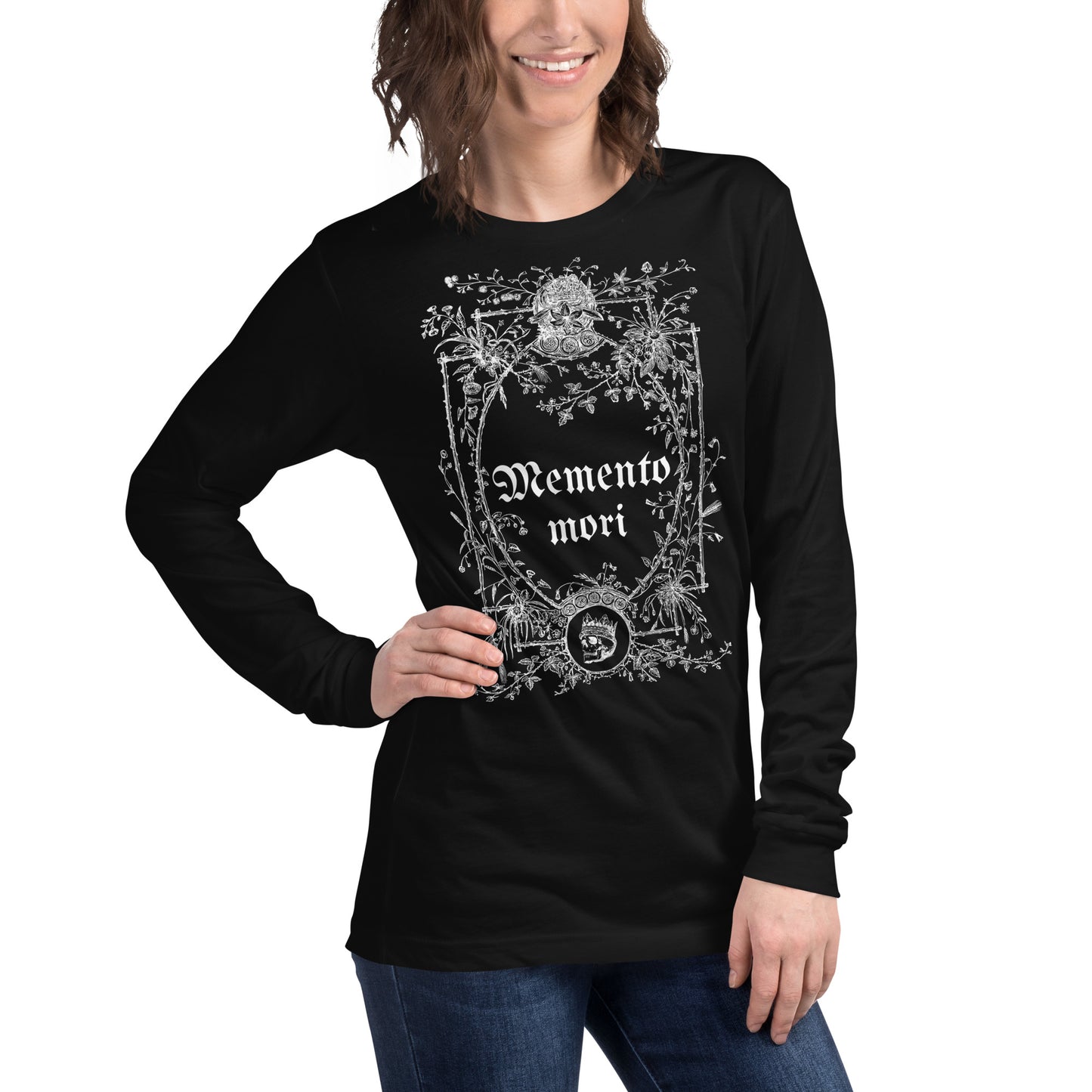 MEMENTO MORI UNISEX LONG SLEEVE TEE