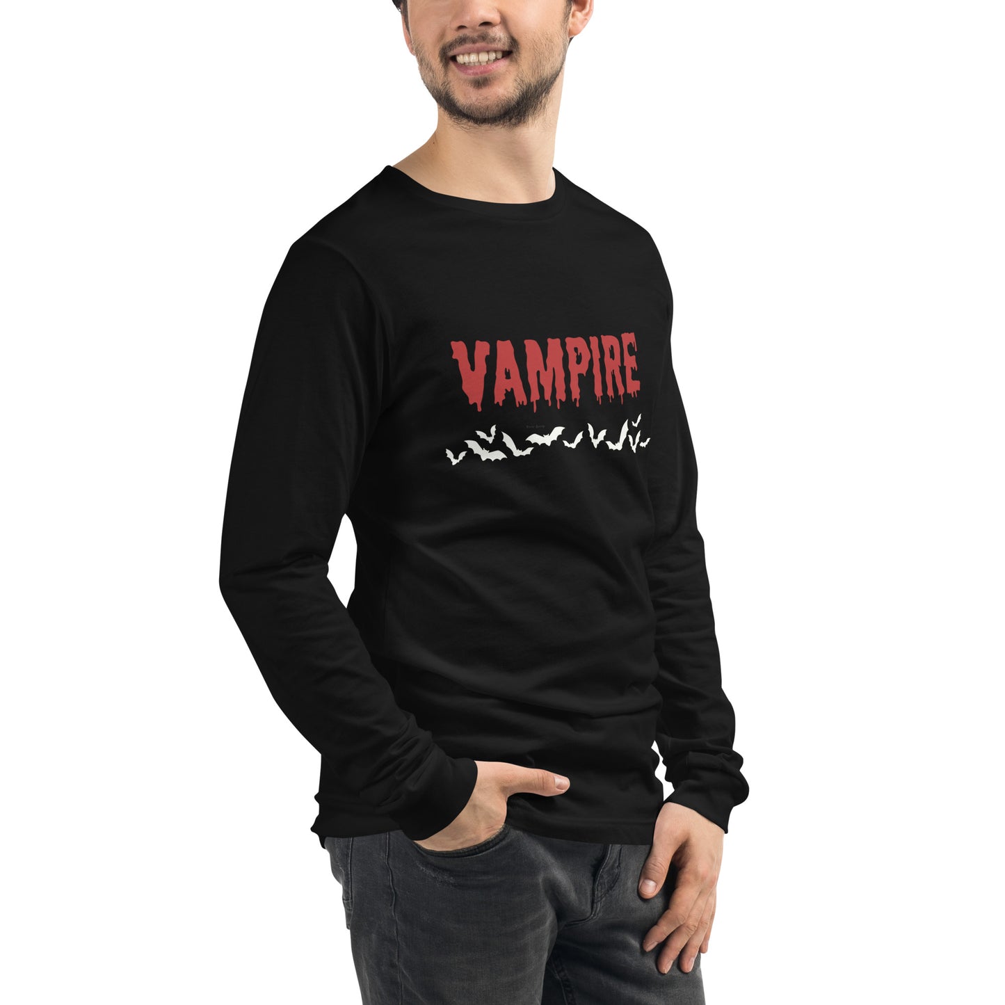 VAMPIRE (RED) UNISEX LONG SLEEVE TEE