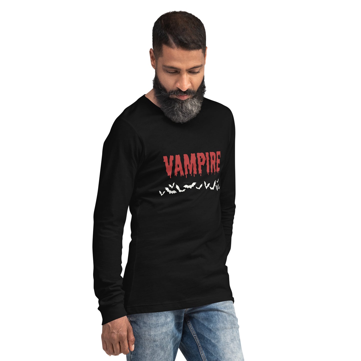 VAMPIRE (RED) UNISEX LONG SLEEVE TEE
