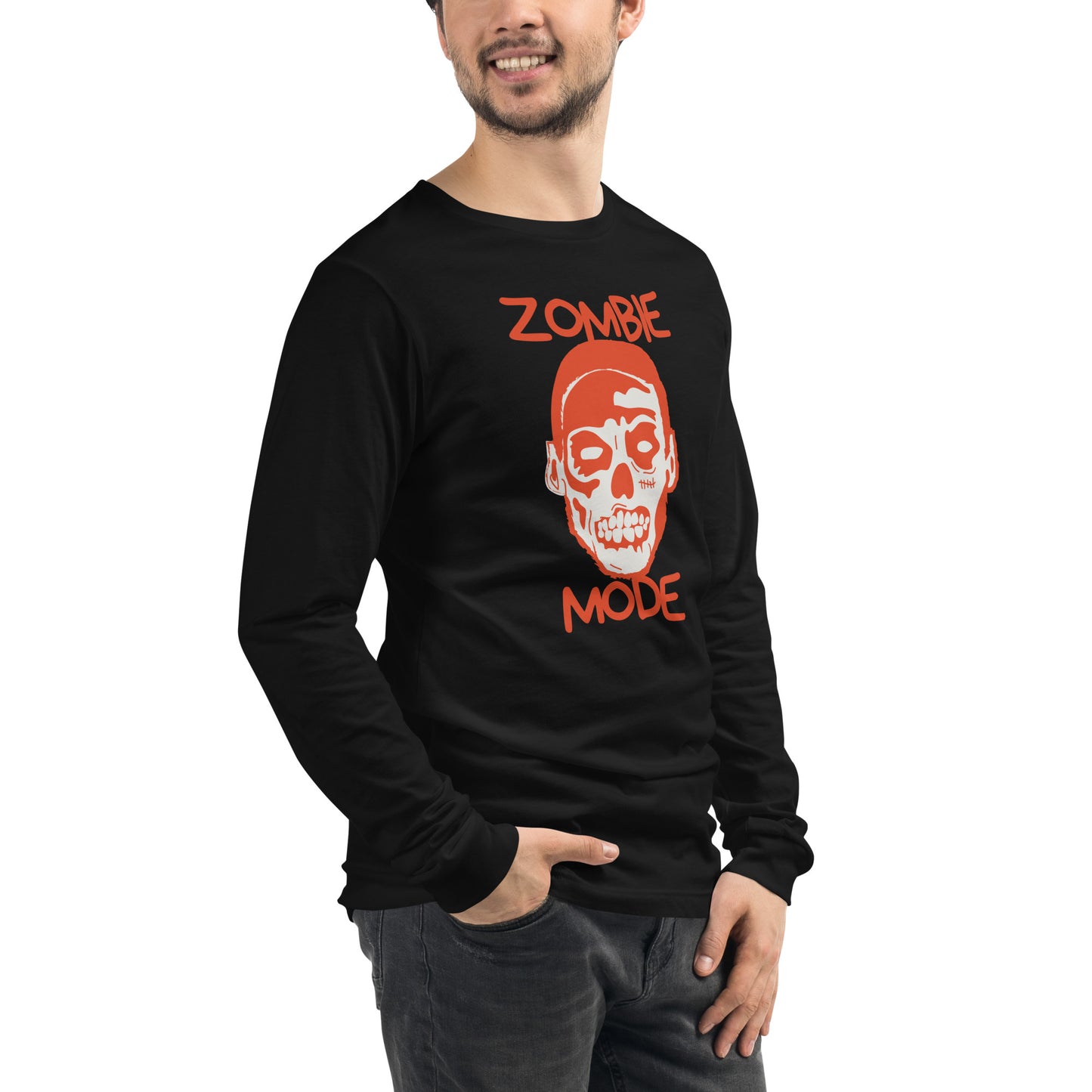 ZOMBIE MODE UNISEX LONG SLEEVE TEE