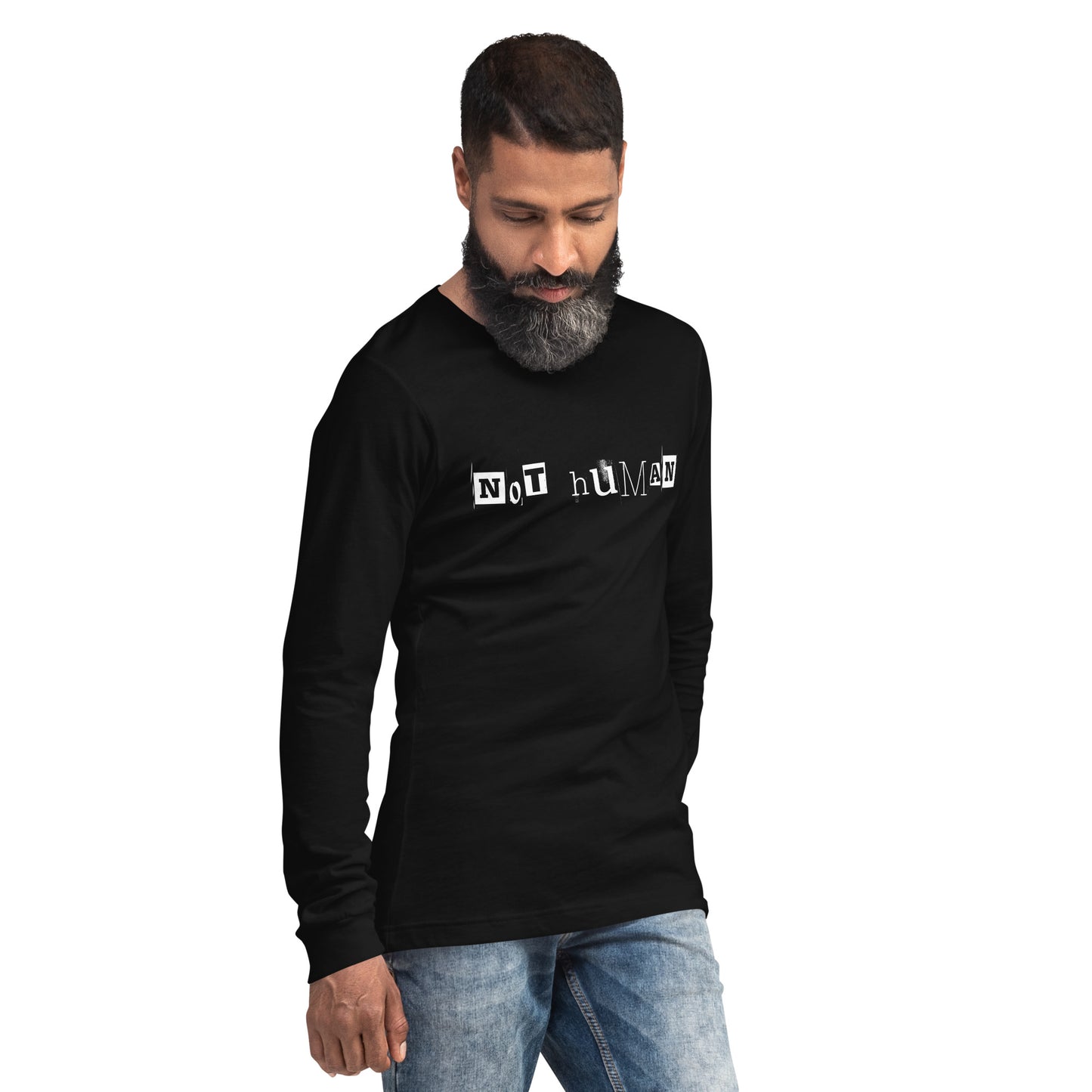 NOT HUMAN UNISEX LONG SLEEVE TEE
