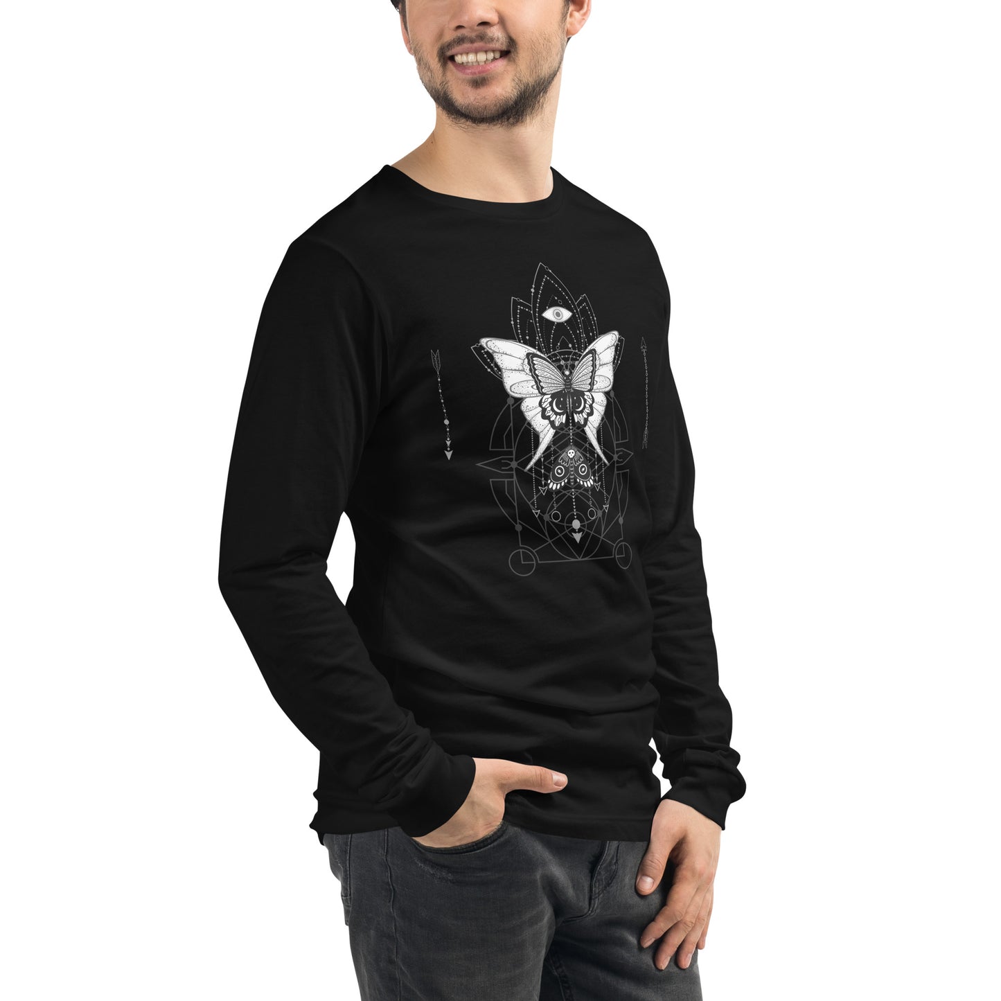 MOTH UNISEX LONG SLEEVE TEE