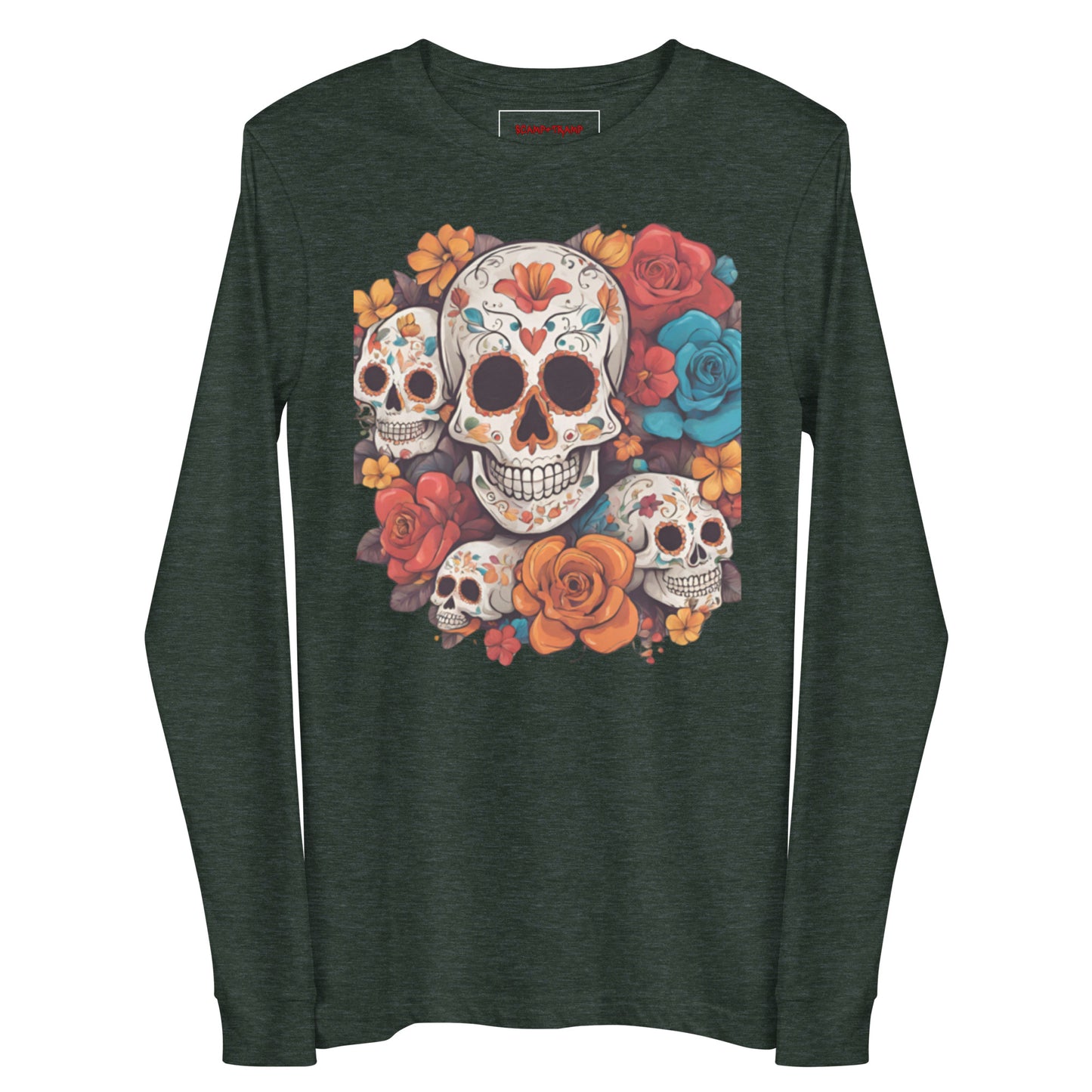 DIA DE LOS MUERTOS LONG SLEEVE TEE