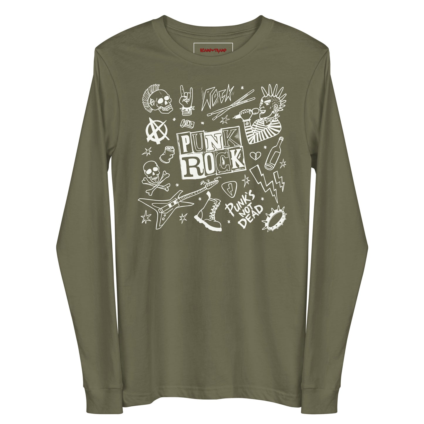 PUNK'S NOT DEAD UNISEX LONG SLEEVE TEE