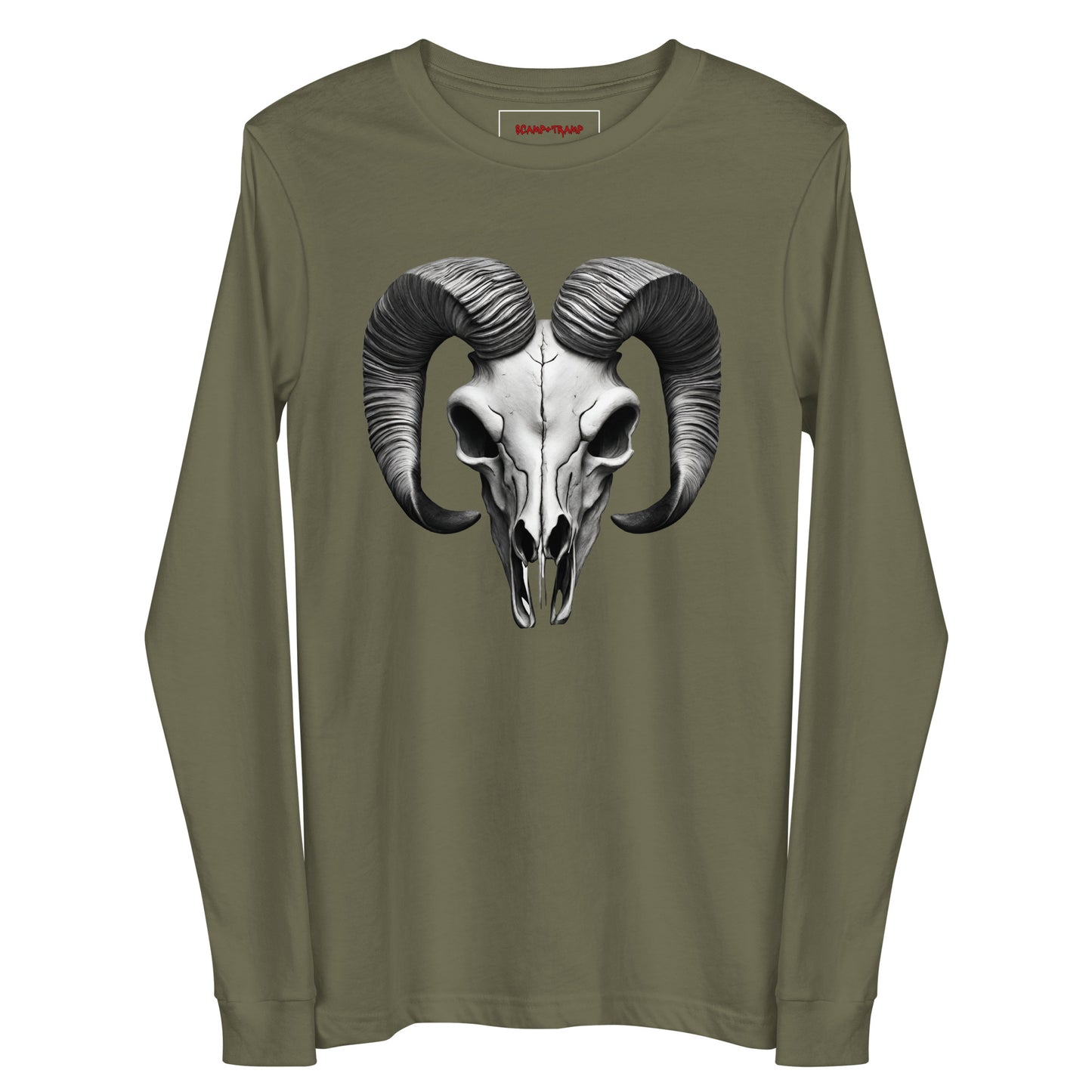 RAM SKULL UNISEX LONG SLEEVE TEE