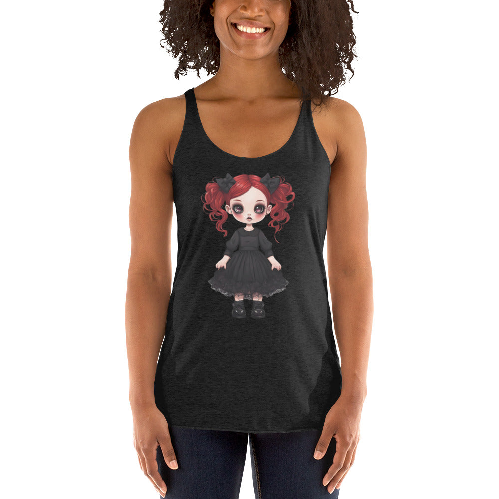 BABY GOTH DOLL WOMEN'S RACERBACK TANK