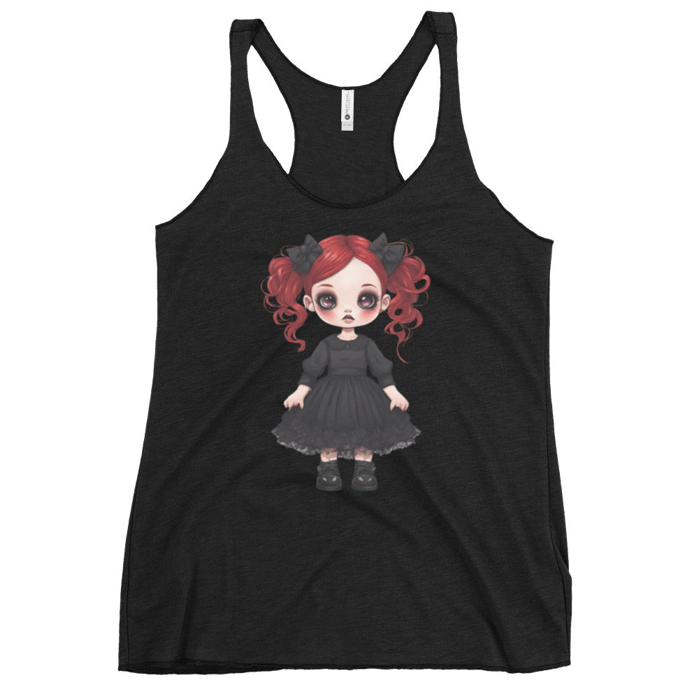 BABY GOTH DOLL WOMEN'S RACERBACK TANK