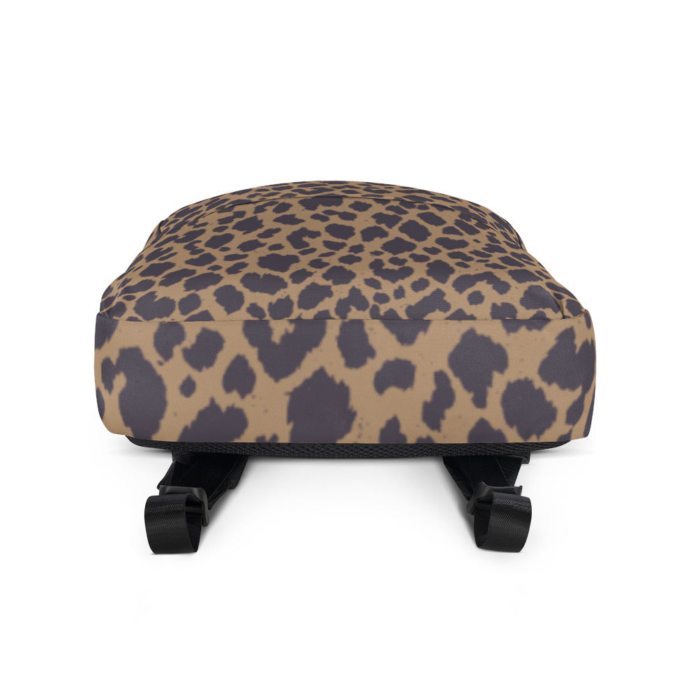 LEOPARD PRINT BACKPACK