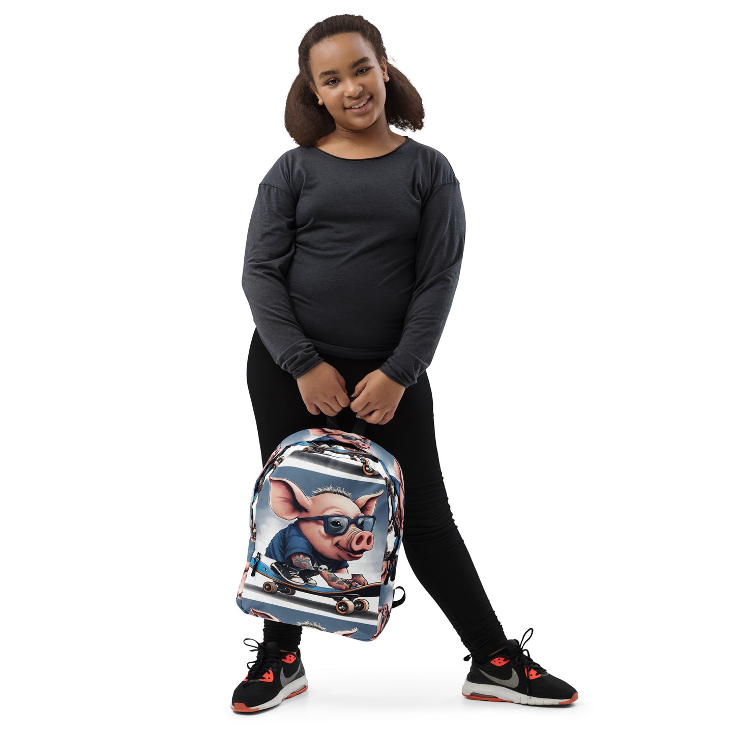 SKATER PUNK PIG BACKPACK