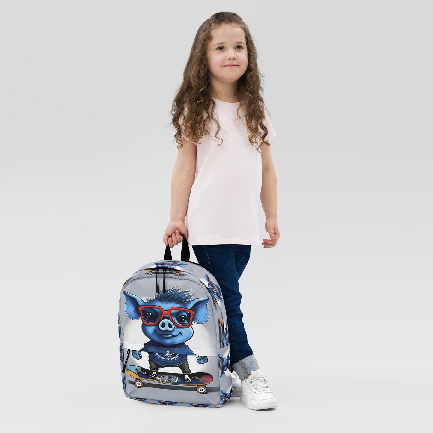 BLUE PIG BACKPACK