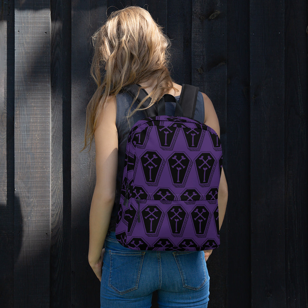PURPLE COFFIN BACKPACK