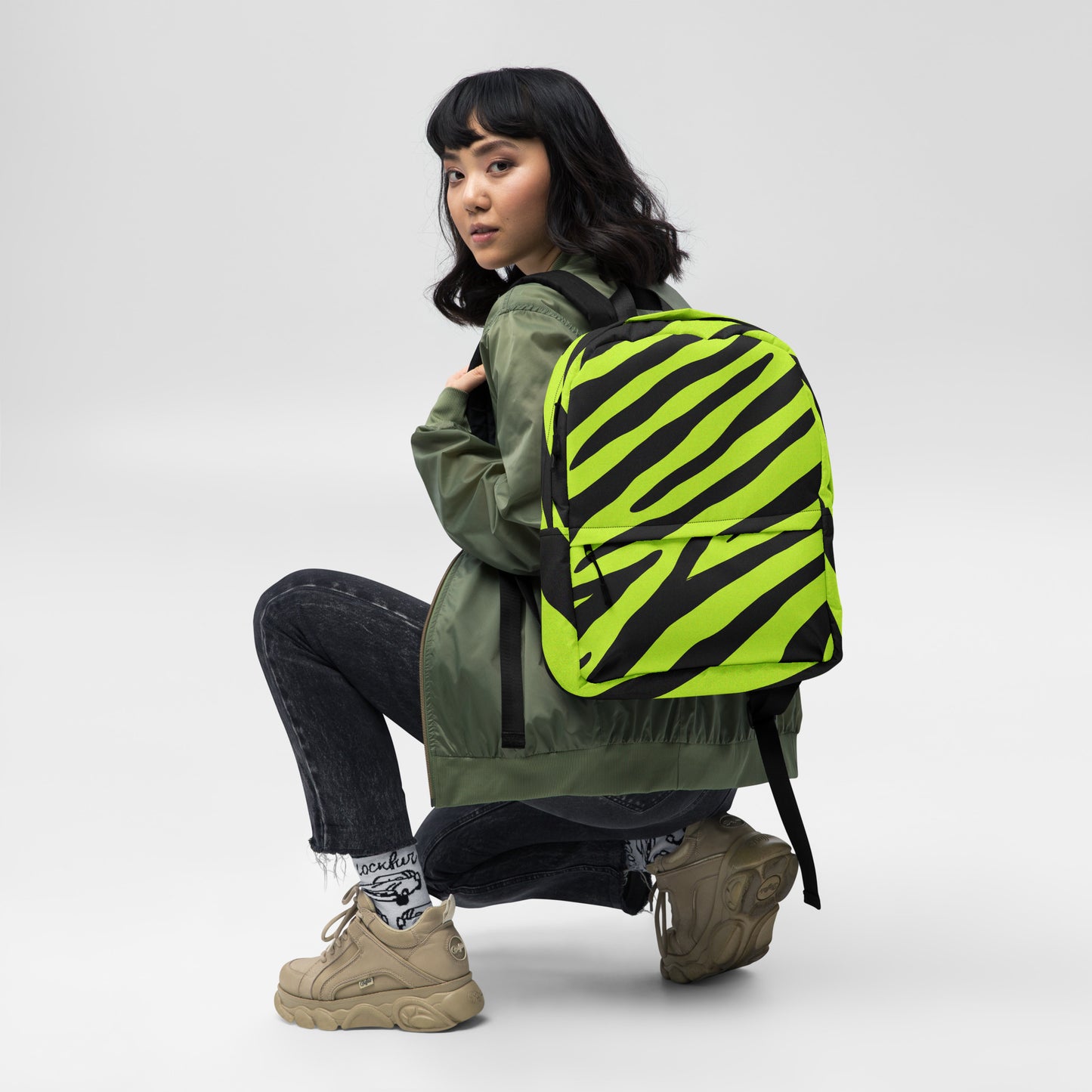 YELLOW ZEBRA BACKPACK