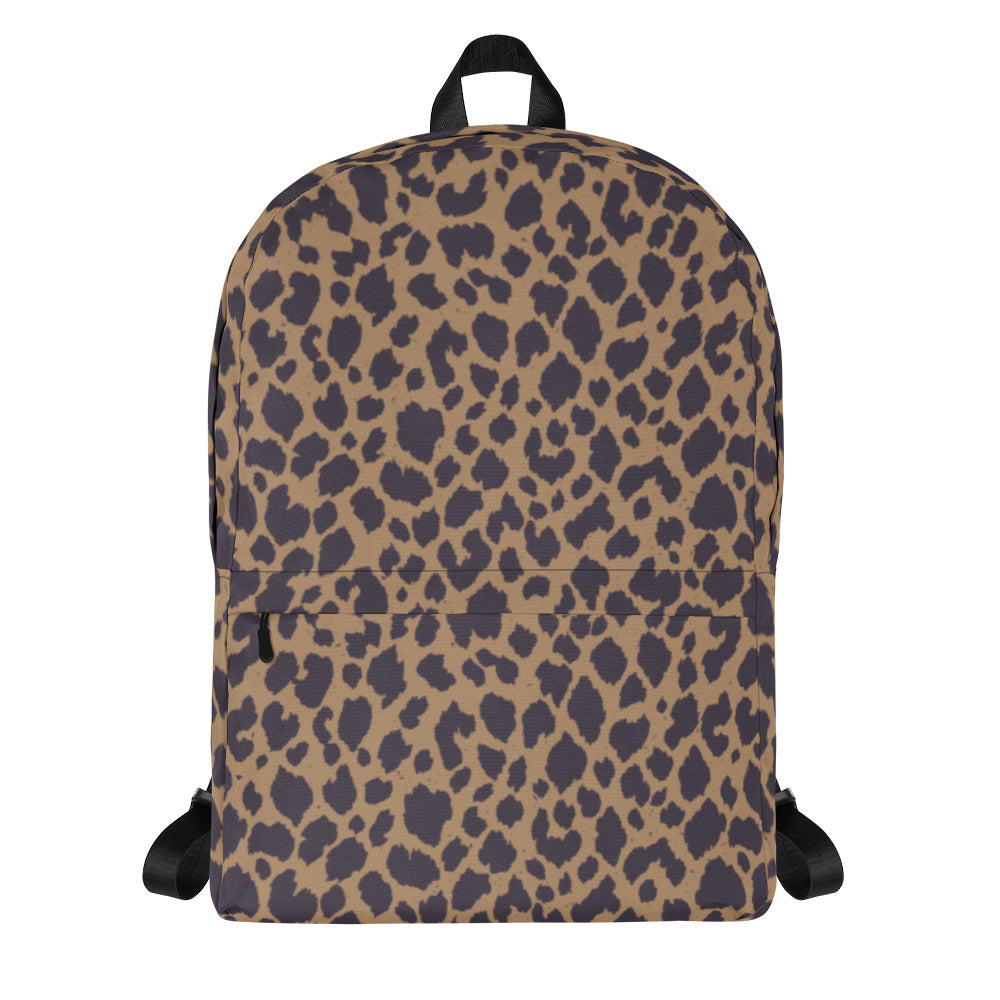 LEOPARD PRINT BACKPACK