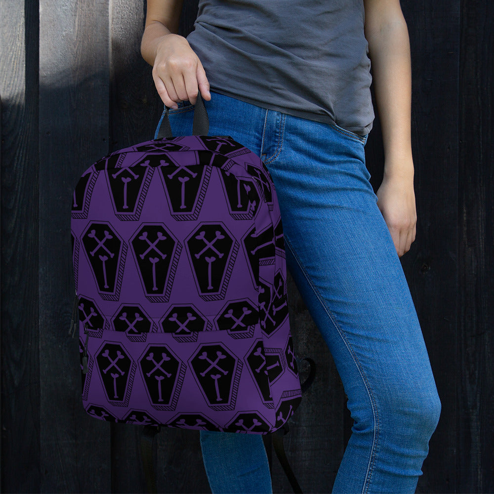 PURPLE COFFIN BACKPACK