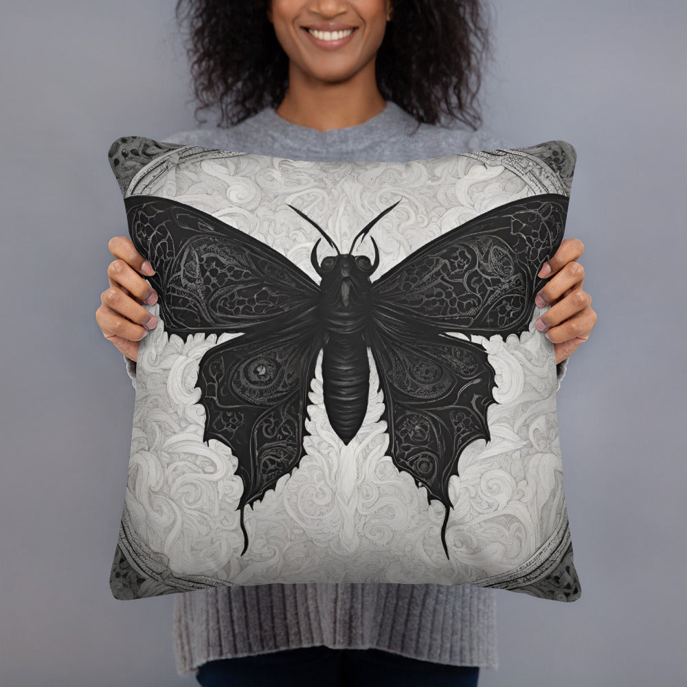 MOTH TO FLAME PILLOW