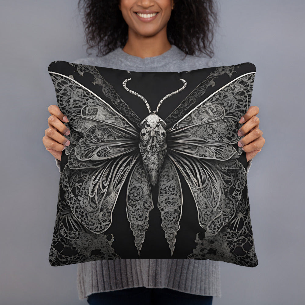 MOTH & LACE PILLOW