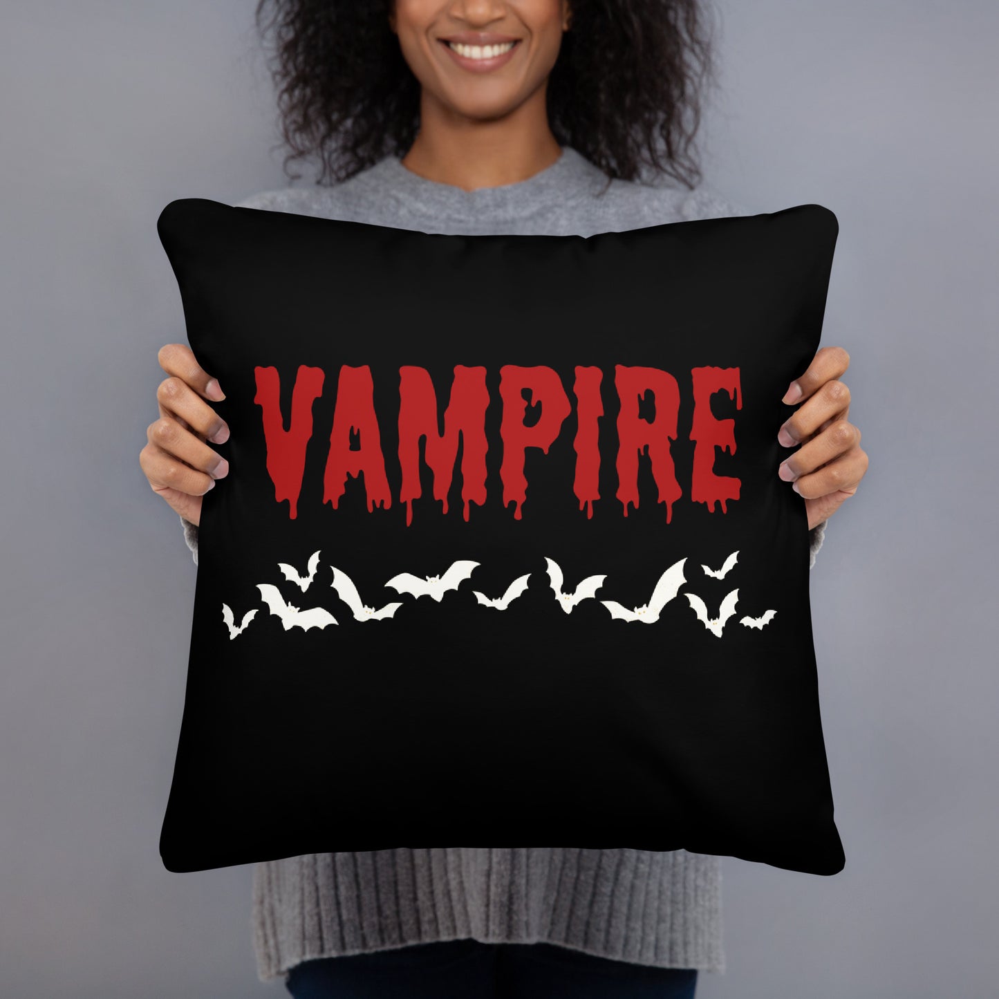 VAMPIRE ACCENT PILLOW