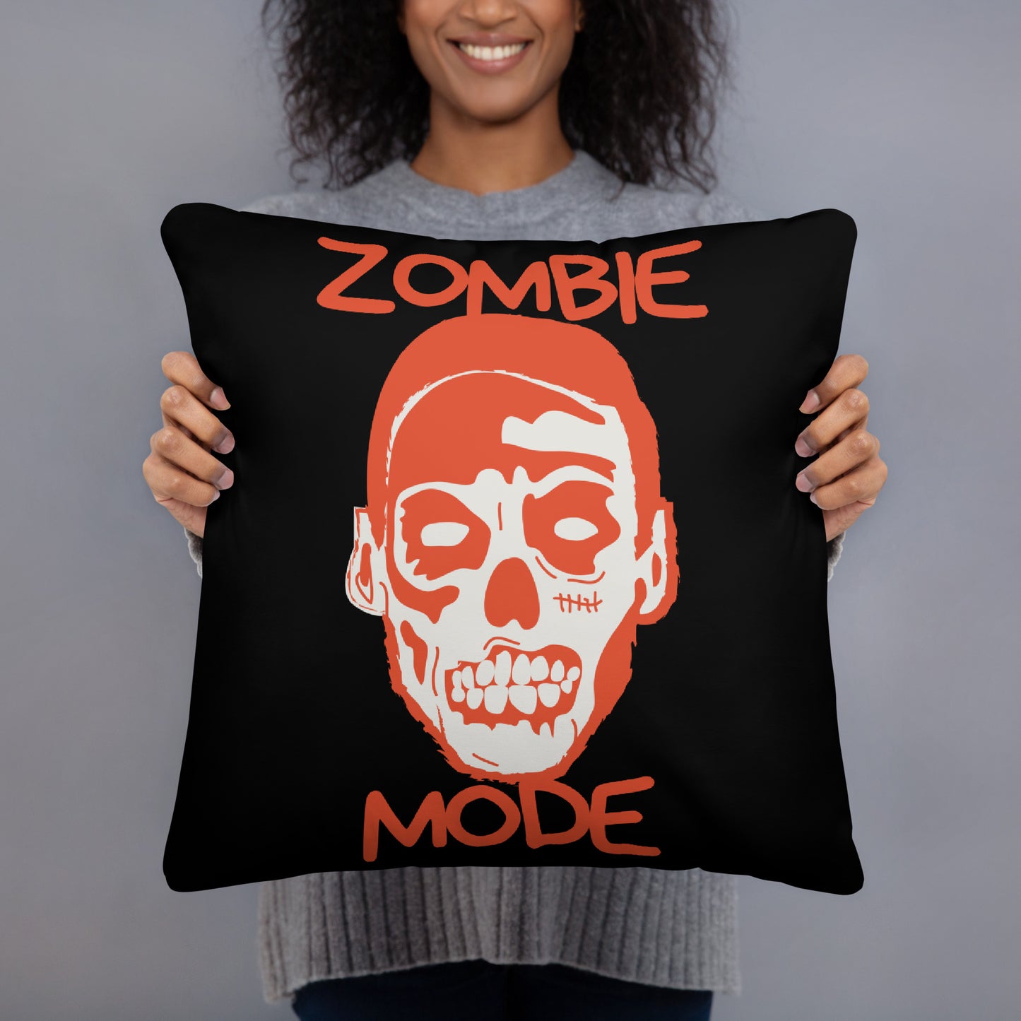 ZOMBIE MODE ACCENT PILLOW