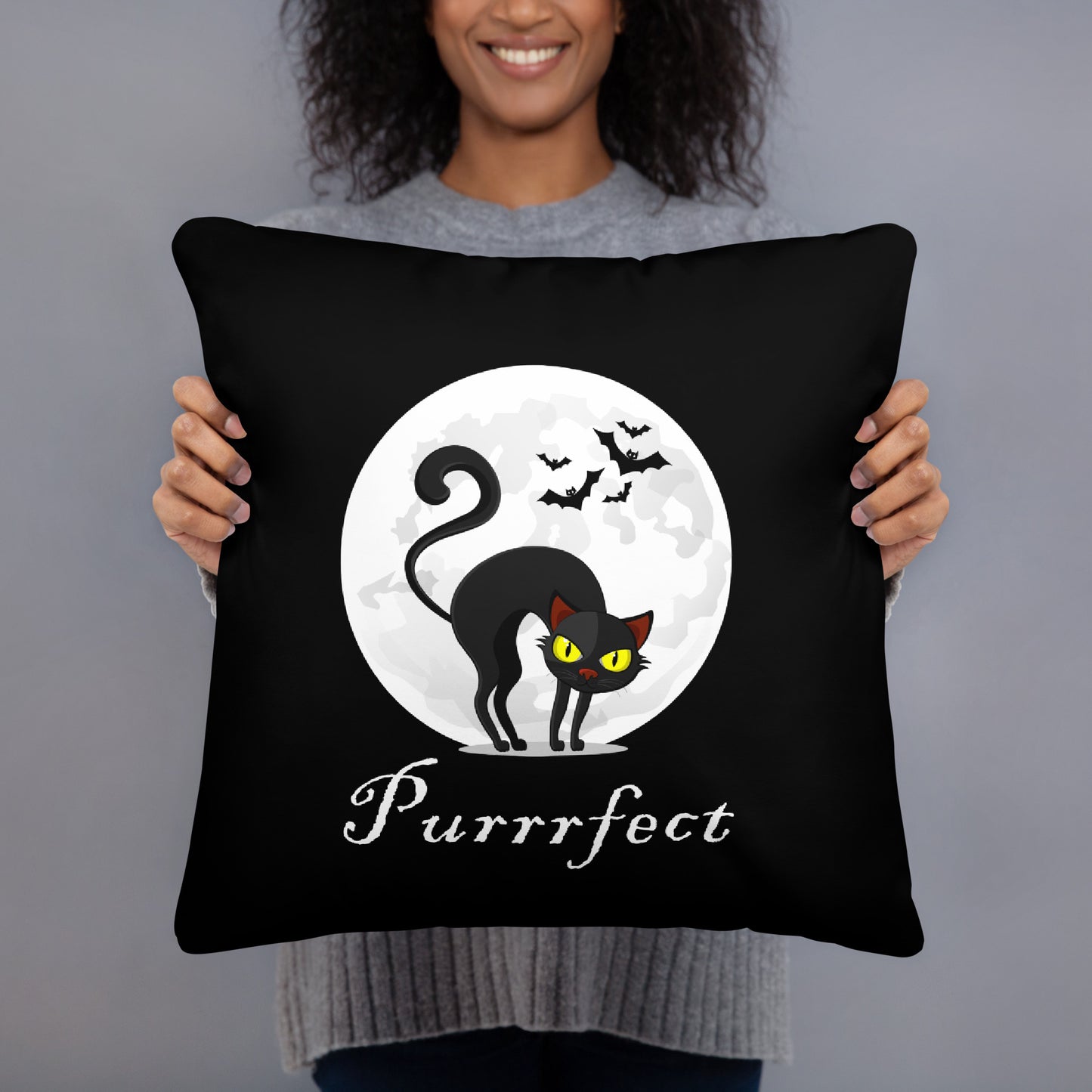 PURRRFECT ACCENT PILLOW