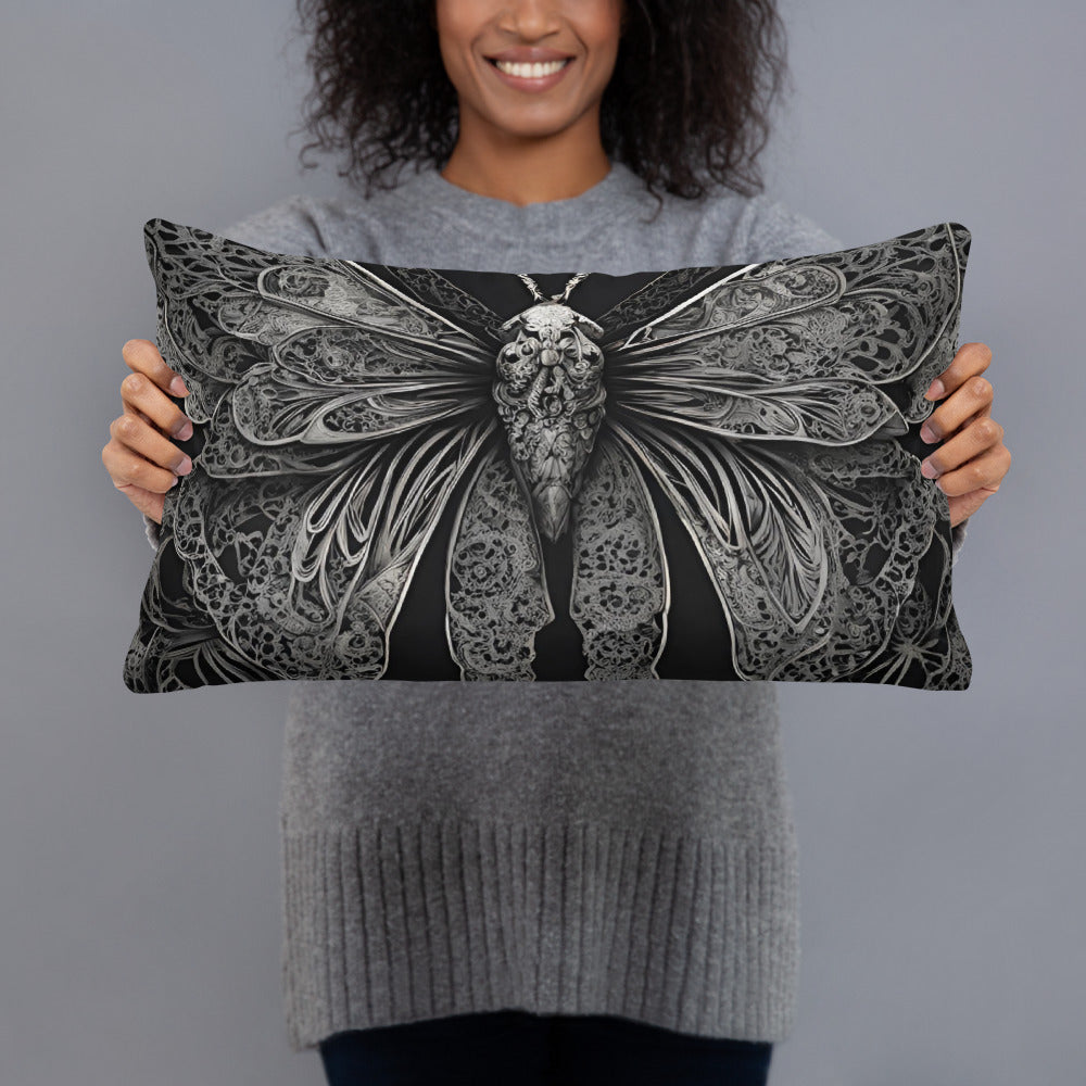 MOTH & LACE PILLOW